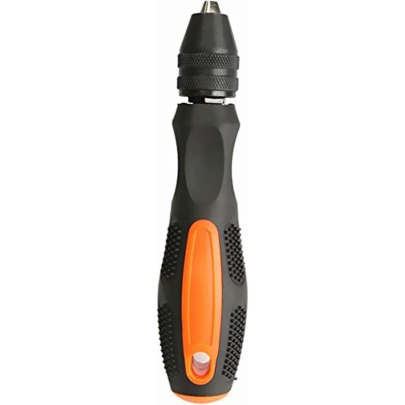 Mini Perceuse Manuelle De 0,5 À 8 Mm Avec Mandrin Sans Clavette L'Accord De Conception De Poignée Avec L'Ingénierie Corporelle Humaine Utilisation Confortable. poignée Anti-dérapante. robuste Et Dur