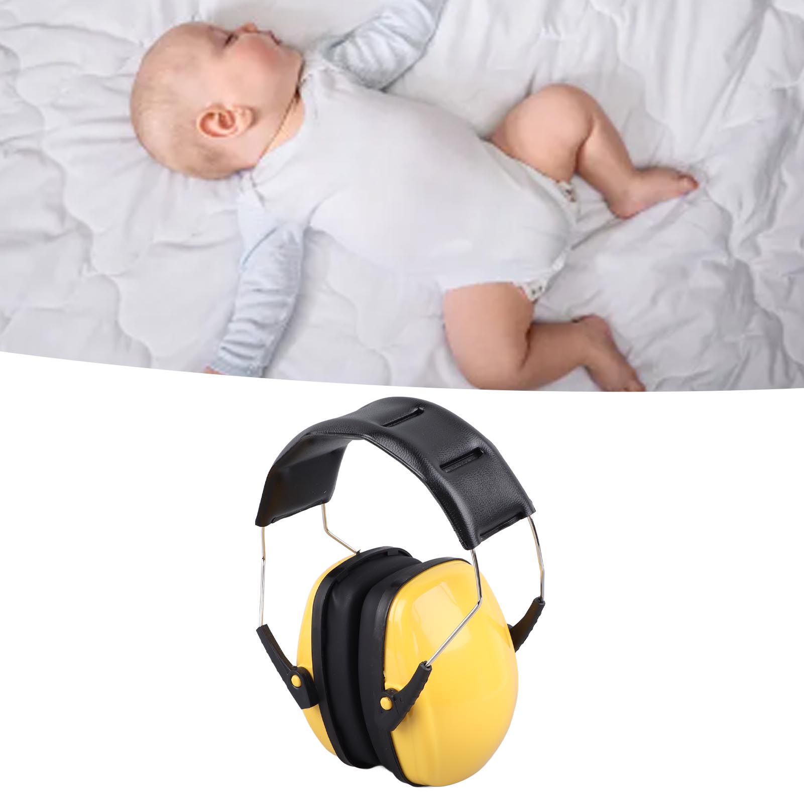 Gelbe Ohrenschützer Für Babys
