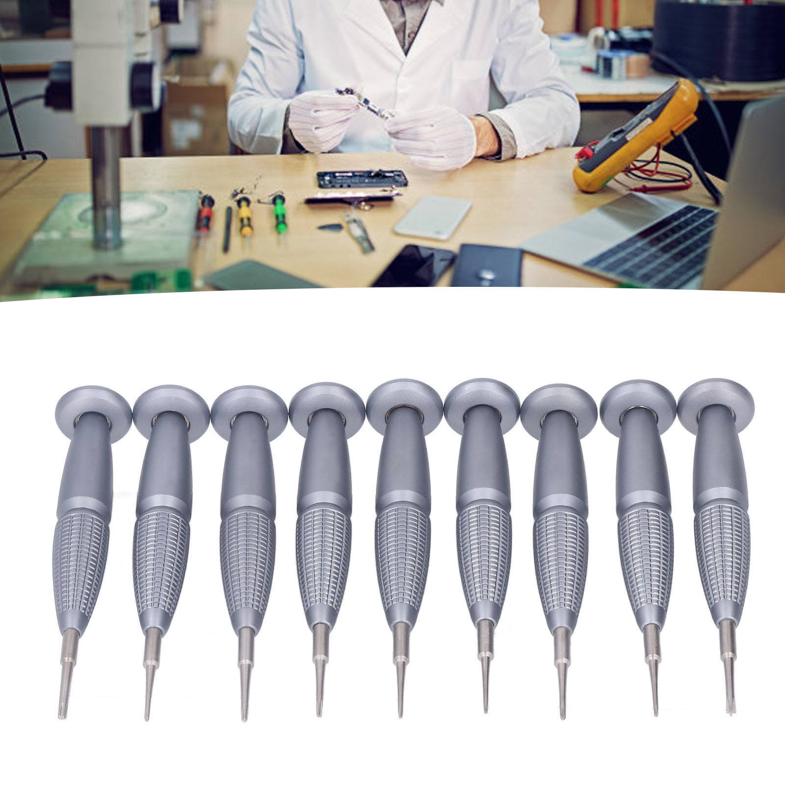 Schraubendreher Der Corn-serie, Extra Harter Schraubendreher, Magnetischer Schraubendreher, 9-teiliges Set Zur Reparatur Von Handys, Computern, Uhren Und Laptops.