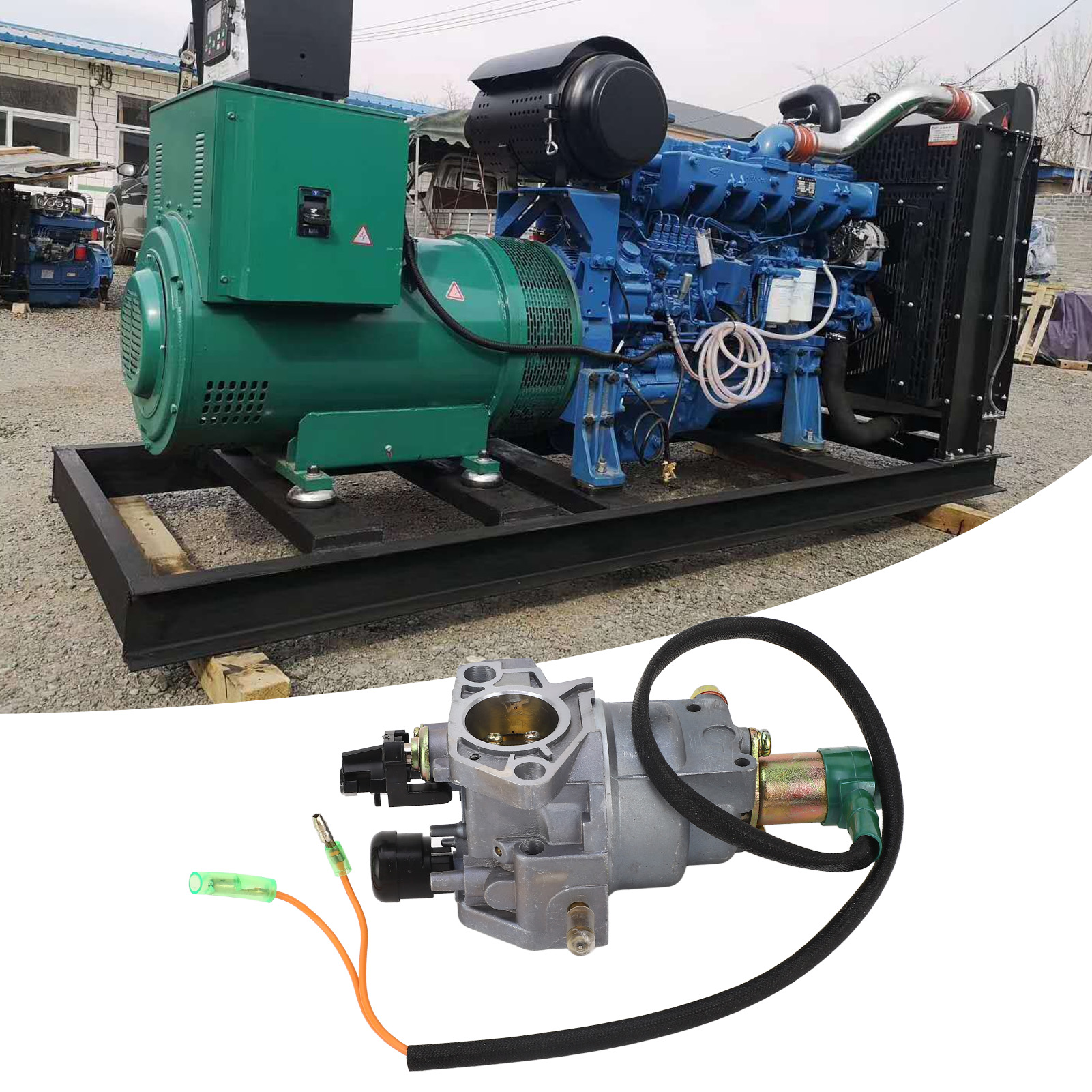 Ersatzteile Für Benzingeneratoren: 5-kw-vergaser, 6,5-kw-generator, 8-kw-generator, Vergaser Mit Automatischer Choke-funktion