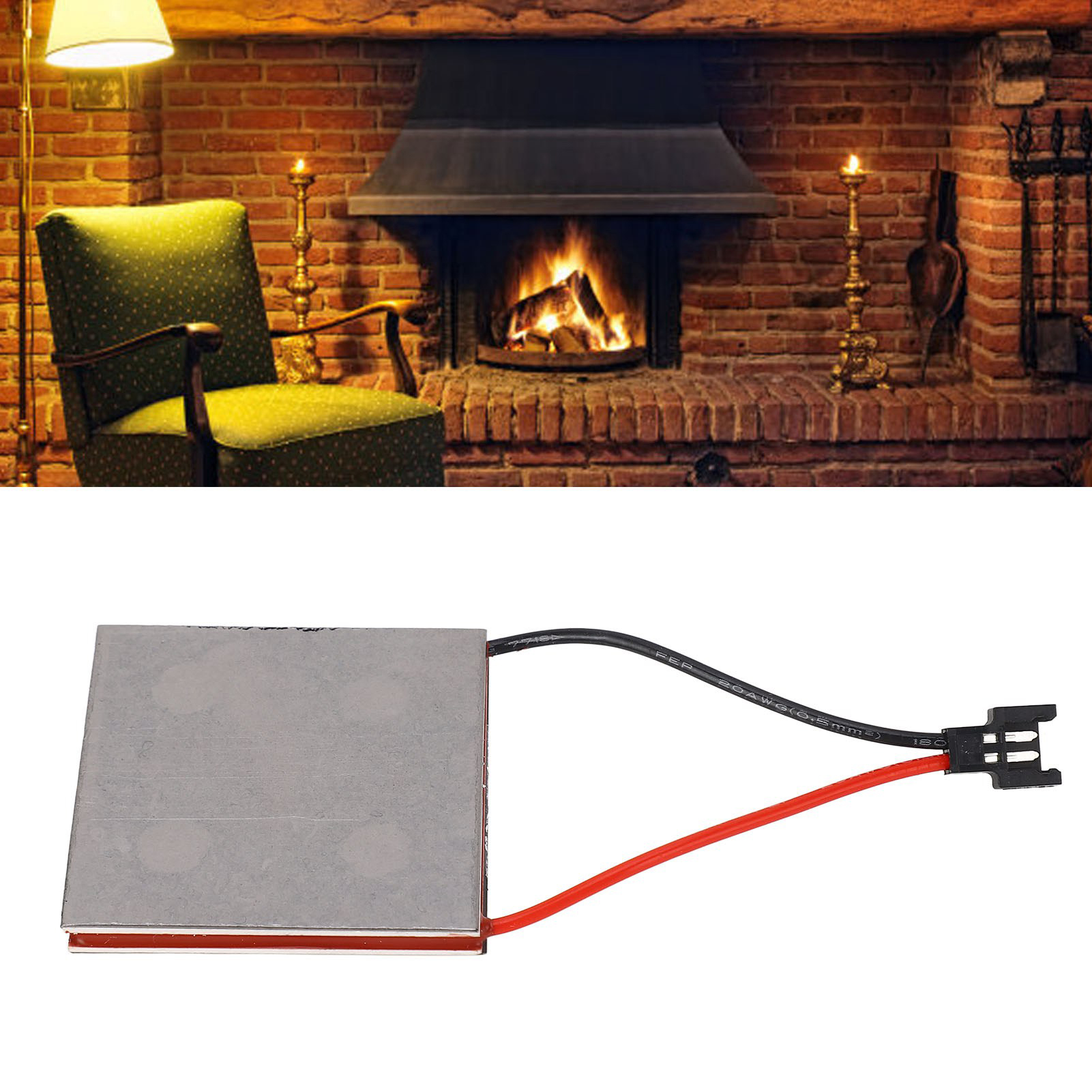 Thermoelektrischer Generator, Beständig Gegen Hohe Temperaturen Bis Zu 227 Grad Celsius, Wärmeleitfähigkeit Von Graphitblech, Reparatur Von Schornsteinventilatoren, Generator.