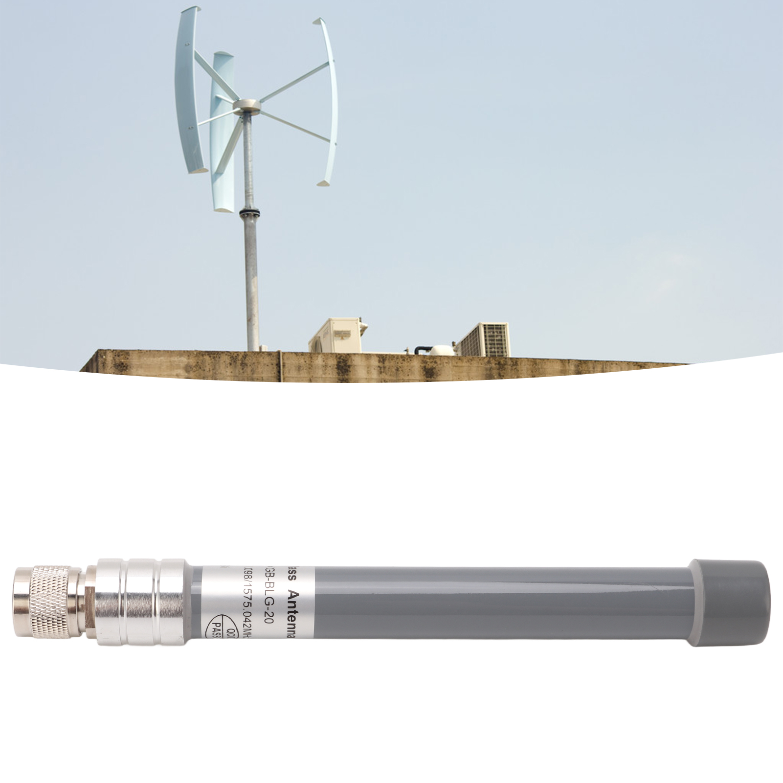 Hochleistungsfähige, Wasserdichte, Omnidirektionale Glasfaserantenne, 2,4 Ghz/5,8 Ghz/wifi, Beidou/gps Außenantenne.
