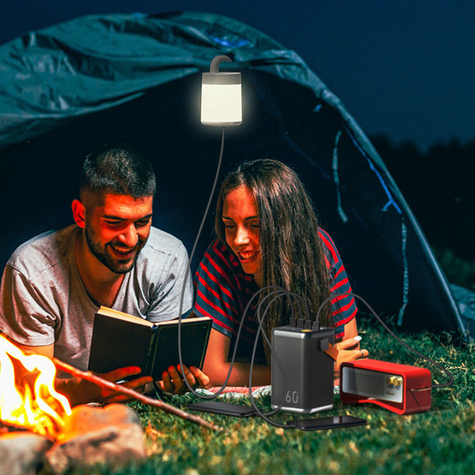 Yt2030 36w 60000mah Grauer Externer Akku Für Notfälle