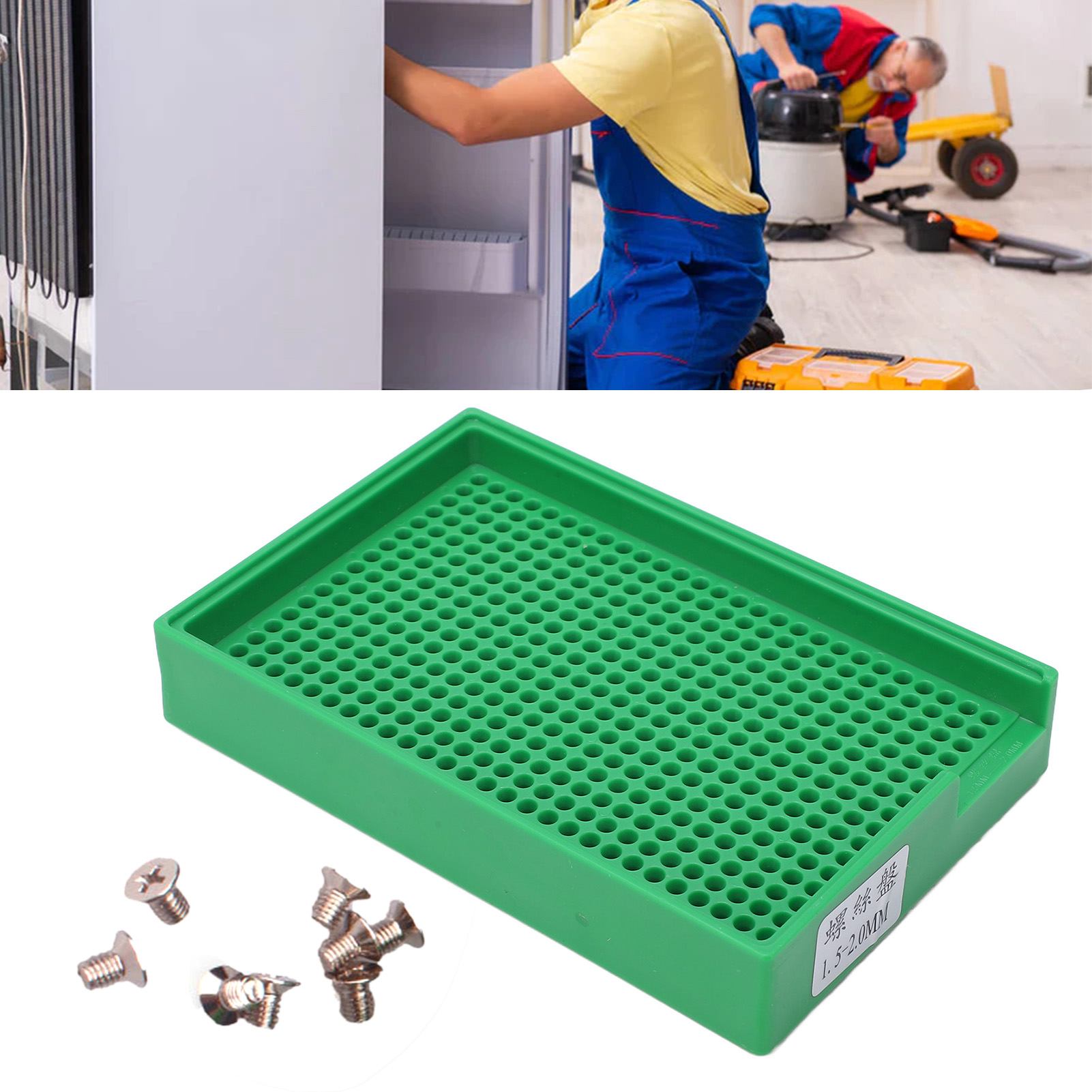 Antistatischer Schraubenorganizer Mit Mehreren Löchern, Schraubenhalter, Durchmesser 1,5-2,0 Mm.