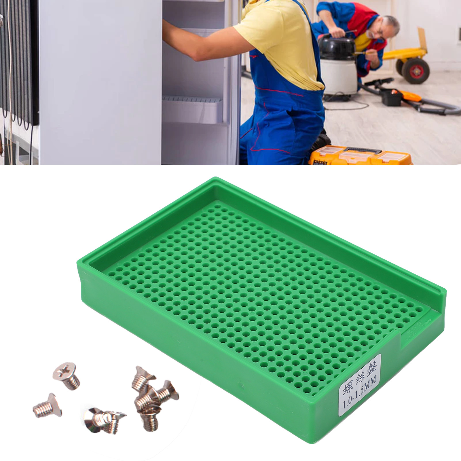 Antistatischer Schraubenorganizer Mit Mehreren Löchern, Schraubenhalter, Durchmesser 1,0-1,5 Mm.