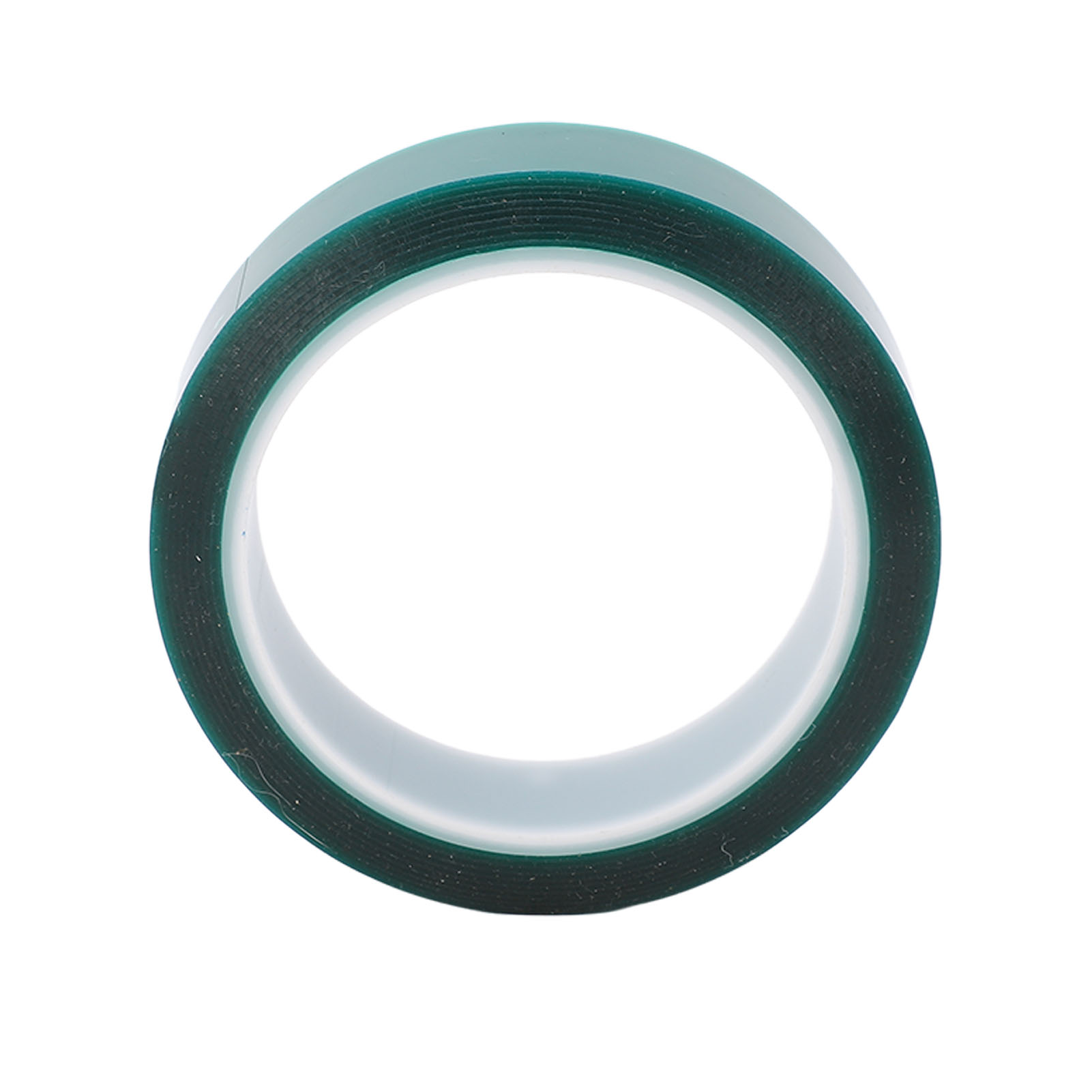 Verkauft In 5er-packungen, 0,05 Mm Dicke Klebeschicht, 25 Mm Breite Oberfläche, 33 M Gesamtlänge, Hochtemperaturbeständiges Grünes Pet-klebeband.