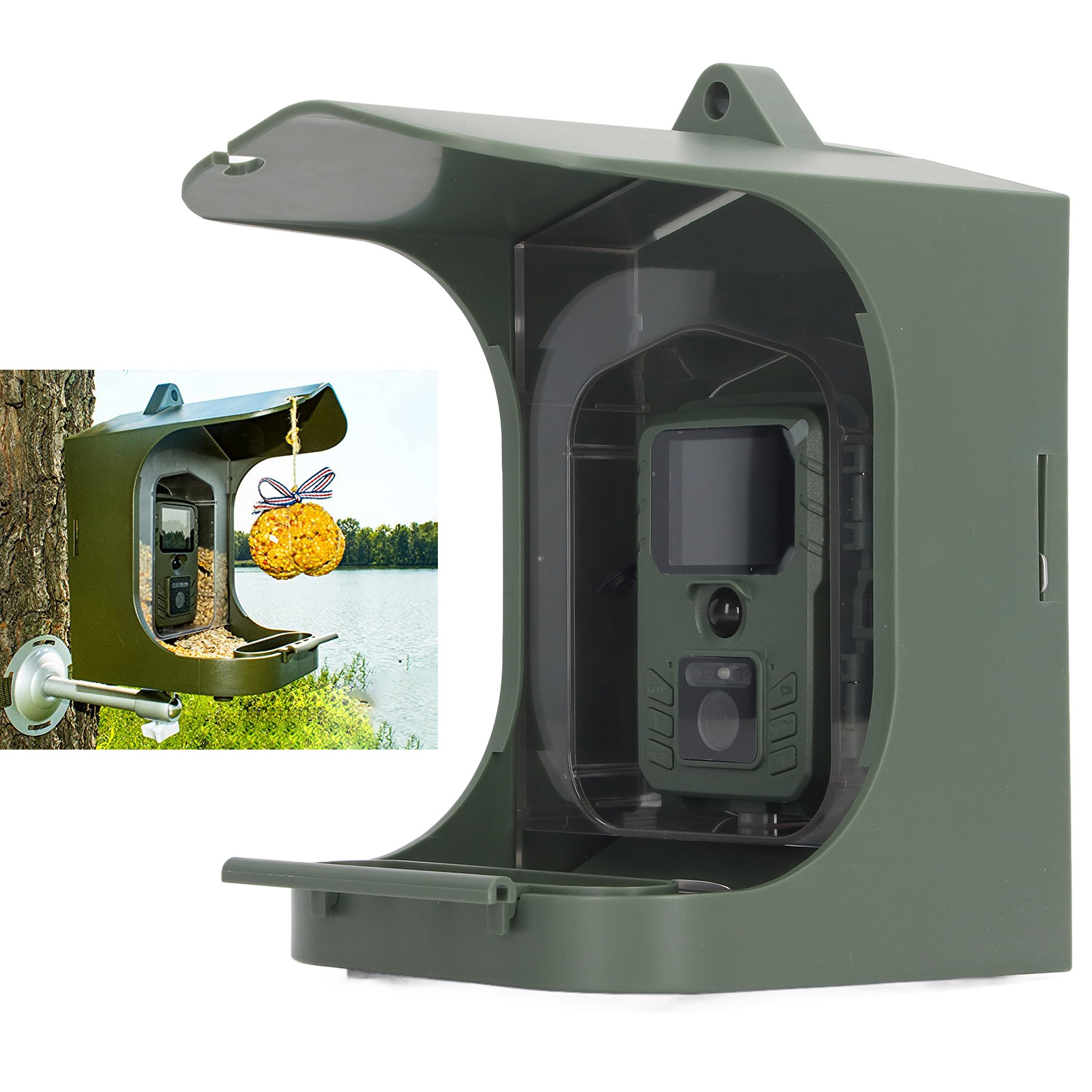 Bc303 Vogelfutterhaus Mit Kameraüberwachung: Ein Intelligentes Vogelfutterhaus Mit Kamera