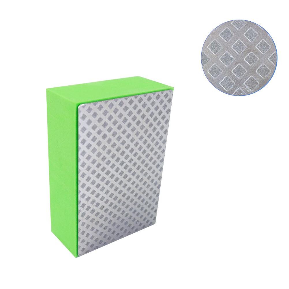 Galvanisierter Diamantpolier- Und Schleifblock Für Granit, Marmor Und Glas – Handreinigungswerkzeuge – 400er-sieb