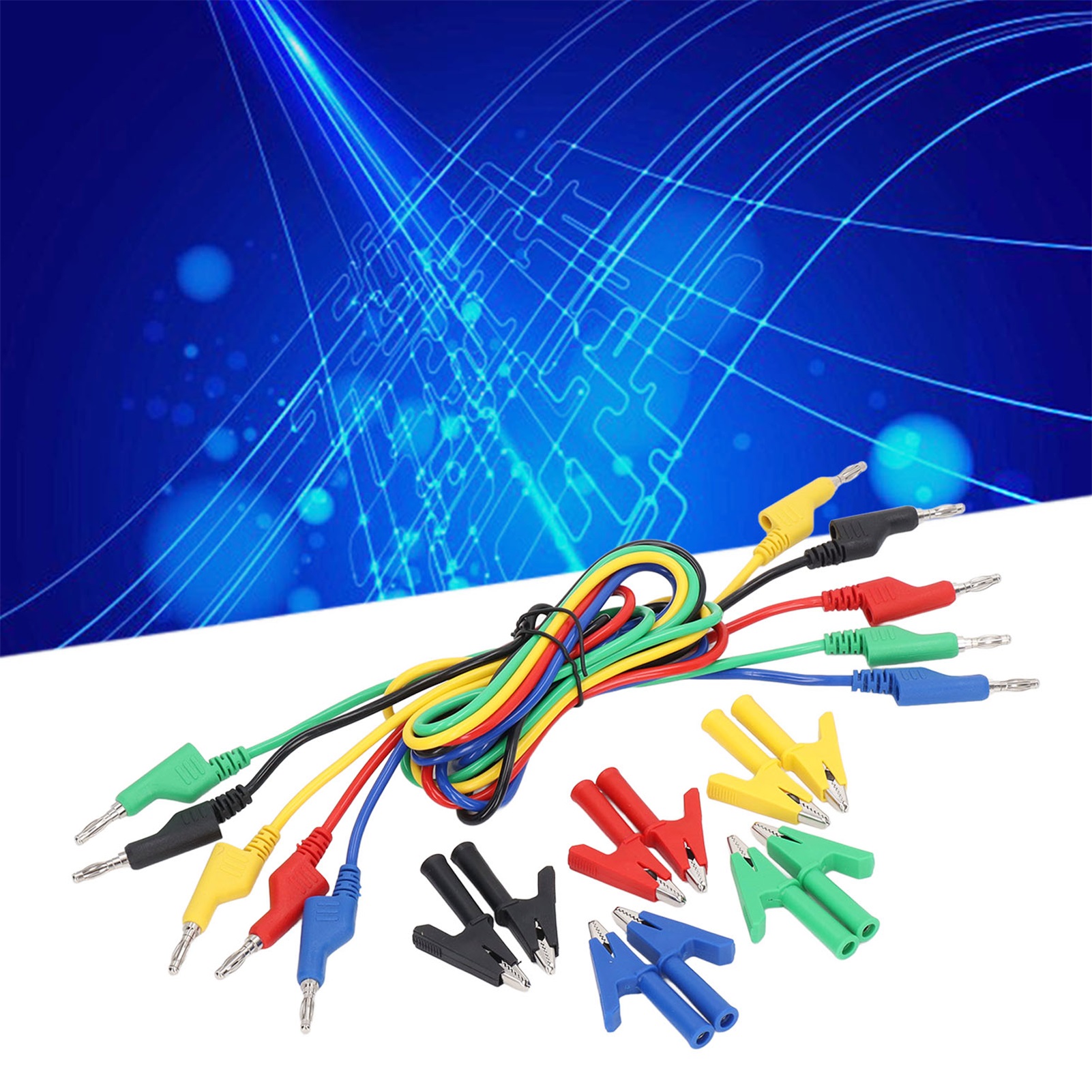 Jt1016 4-mm-bananenstecker Mit Krokodilklemme