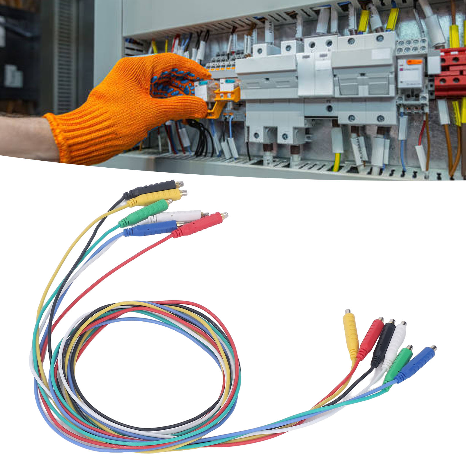 Magnetkabel Aus Silikon, Niederspannungs-magnetprüfdraht 30 Vac 5 A, 6-teiliges Elektromagnetisches Anschlusskabel Für In Thermostate, Bedienfelder, Sensoren, Schalter Und Alarmtafeln Integrierte Klem
