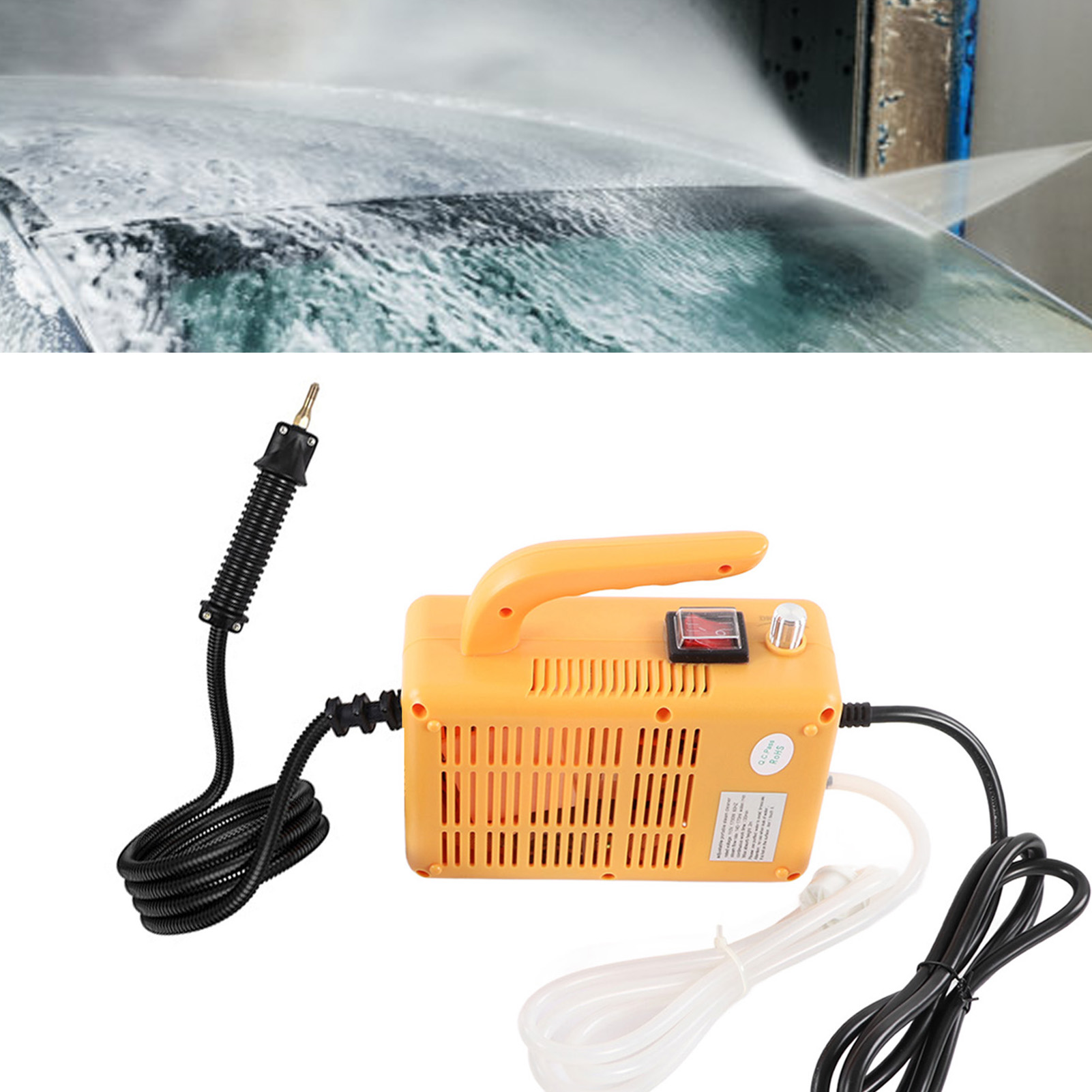 Tragbarer 1700-w-dampfreiniger Mit Direkteinspritzung Für Autos Und Andere Reinigungsgeräte, Desinfektion Mit Hoher Temperatur Und Hohem Druck, Europäischer Standard 220 V