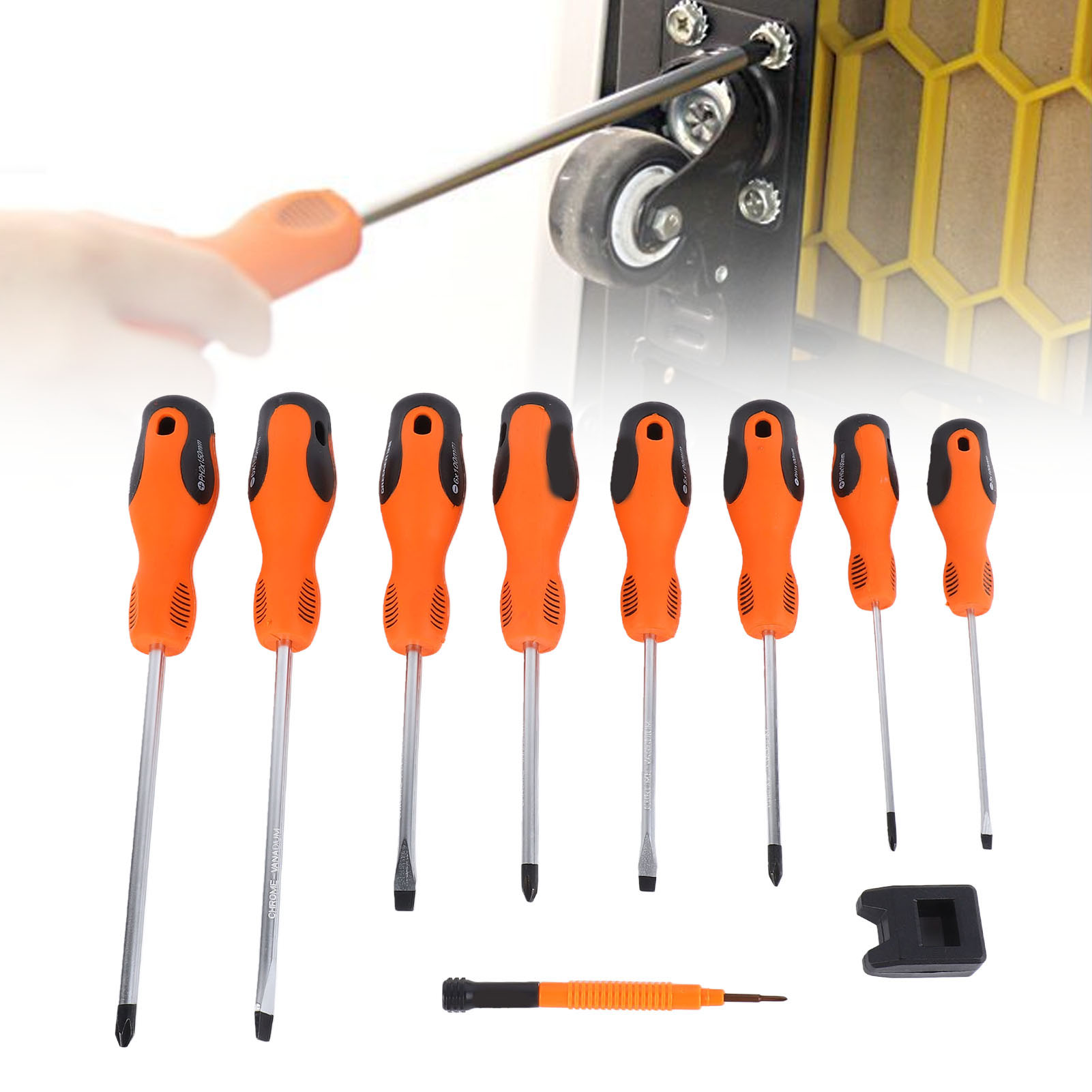Torx-schraubendreher-set Mit Schlitz- Und Kreuzschlitzschraubendrehern