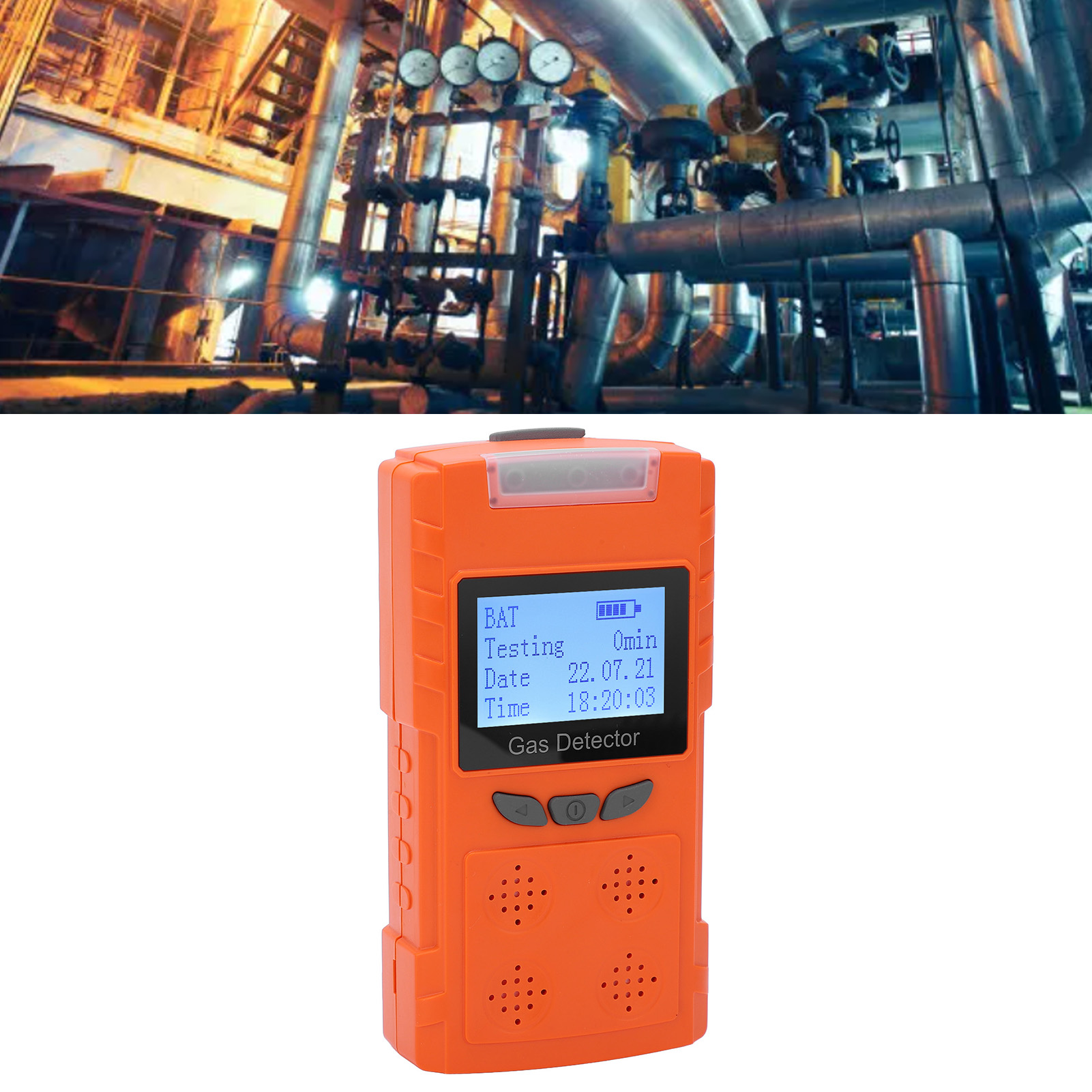 Plt850 4-in-1-detektor Für Giftige Und Schädliche Gase: Brennbare Gase, Sauerstoff, Kohlenmonoxid, Schwefelwasserstoff, Europäischer Standard 100–240 V