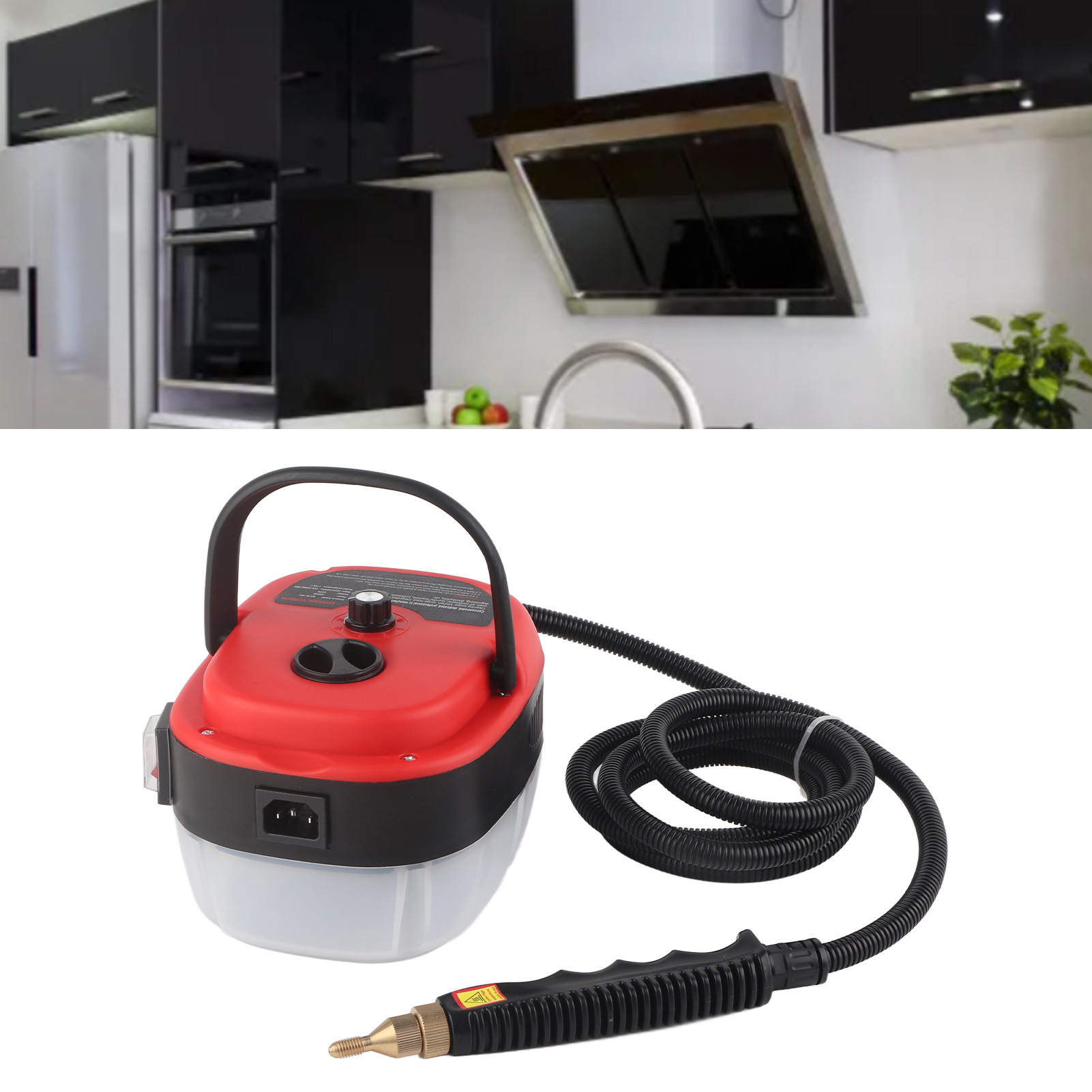 Hochtemperatur- Und Hochdruck-dampfreiniger 2500 W Für Klimaanlagen, Küchen, Dunstabzugshauben Und Die Reinigung Von Haushaltsölflecken (europäischer Standard 220 V)