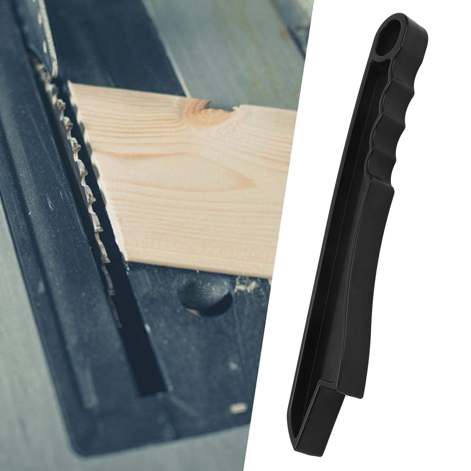 Sicherheits-schubstange Für Holzsägen. Diese Schubstange Eignet Sich Für Werkbänke Und Hobelmaschinen.