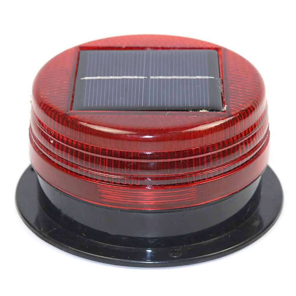 Solarbetriebene Led-nachtampel Für Baustellen/verkehr