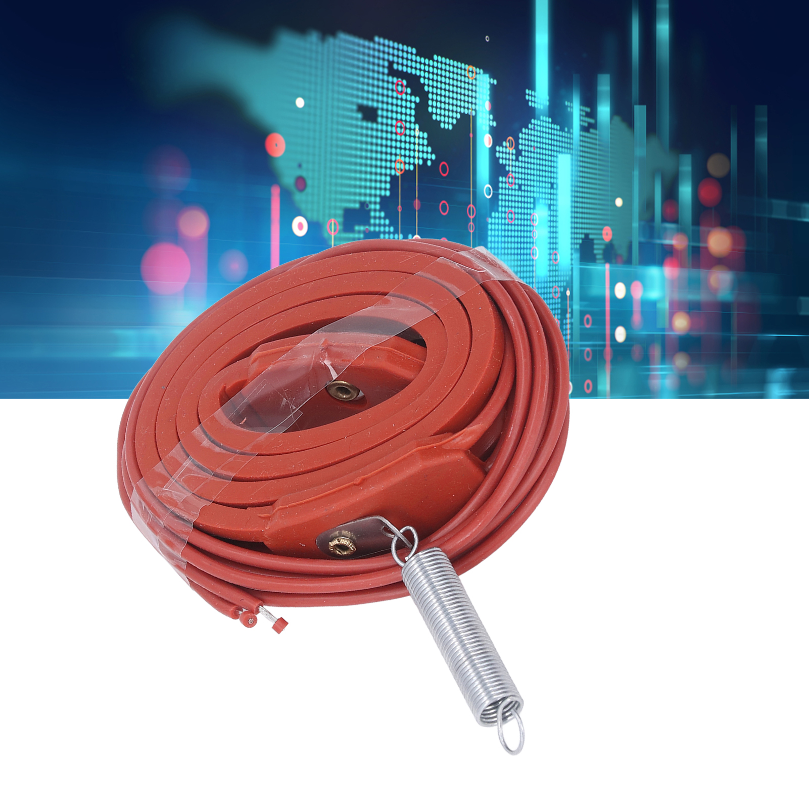 Wasserdichtes, Flexibles Silikon-heizkabel, 220 V Ac, 15 X 530 Mm, 40 W, Für Klimaanlagenkompressoren, Gehäuse, Turbinen, Plattenwärmetauscher, Abtauheizungen Und Selbstregulierende Begleitheizungen