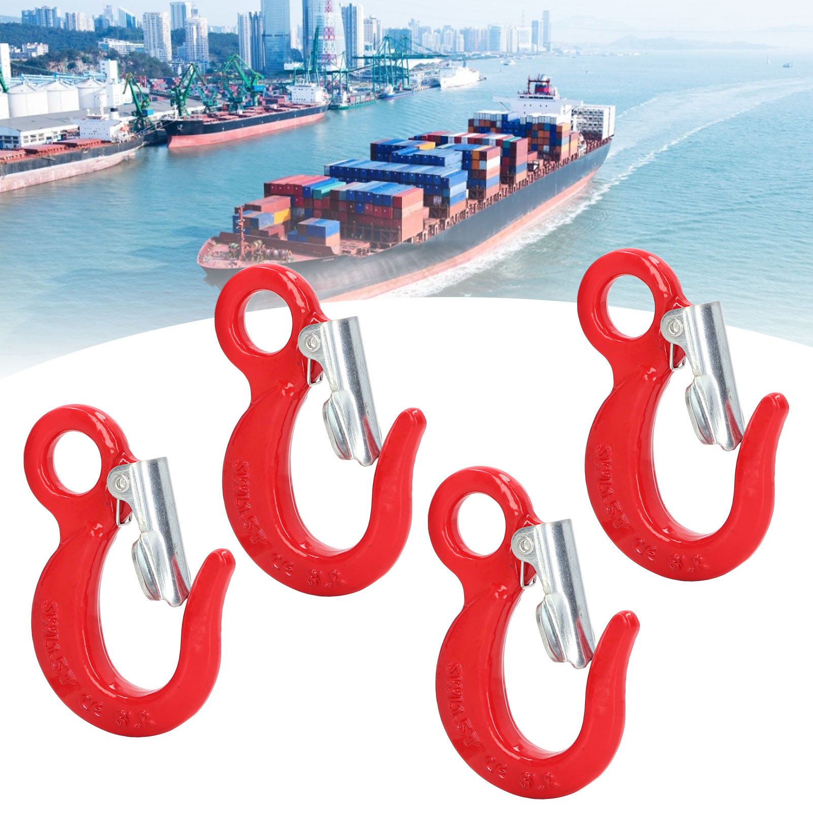4 Haken Für 1,5 Tonnen