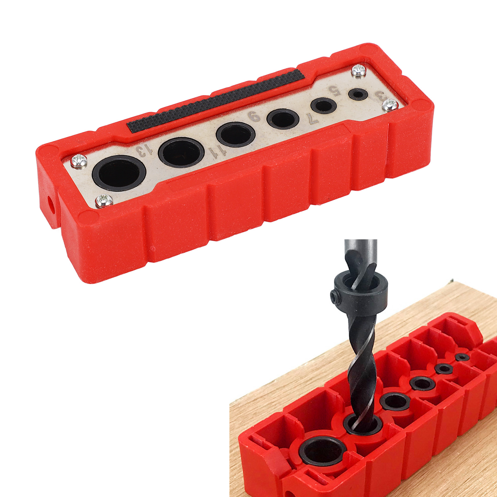 Multifunktionale Bohrschablone Für Die Holzbearbeitung, 3-13 Mm