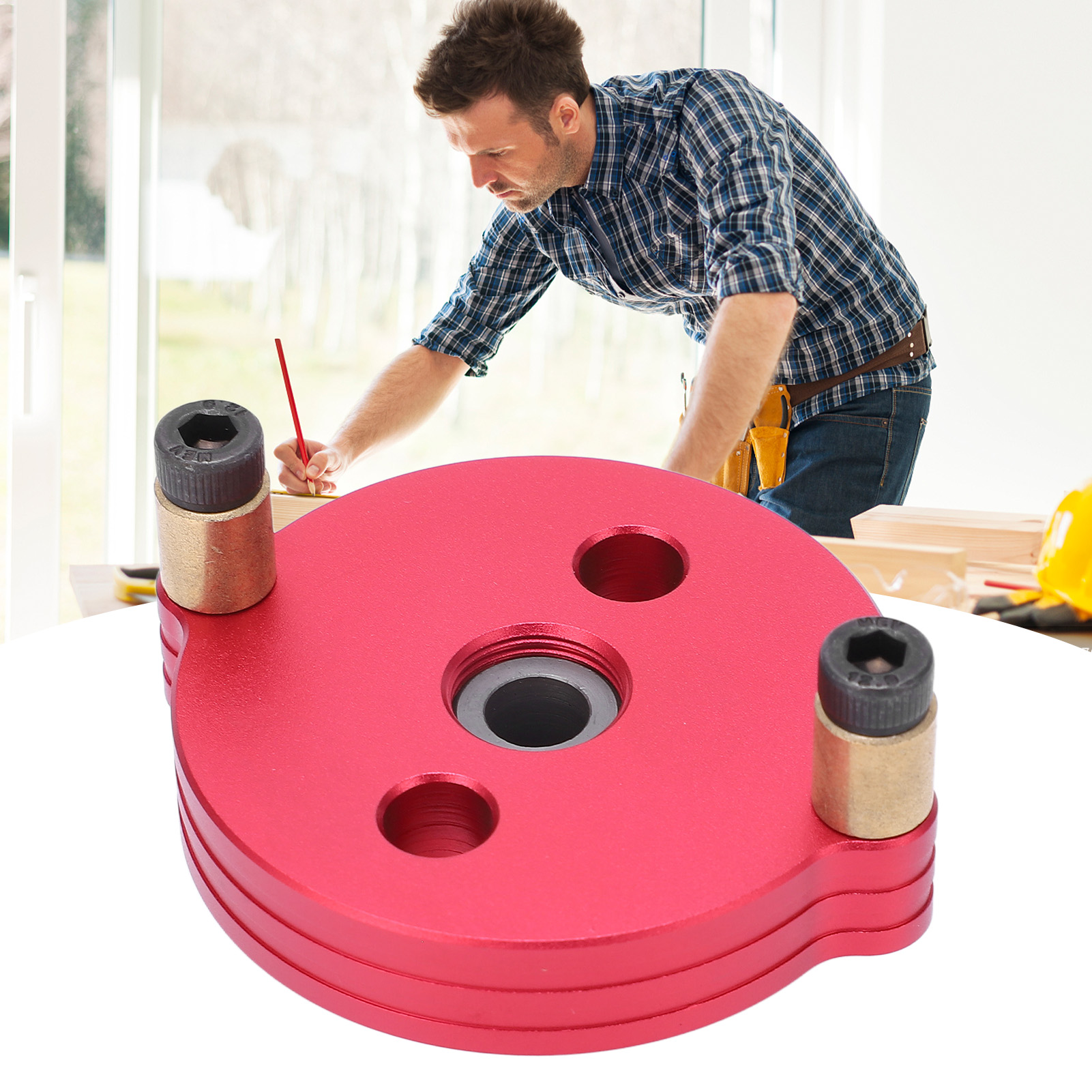 Zentrierloch-positionierer Für Holzbearbeitung 2-10 Mm