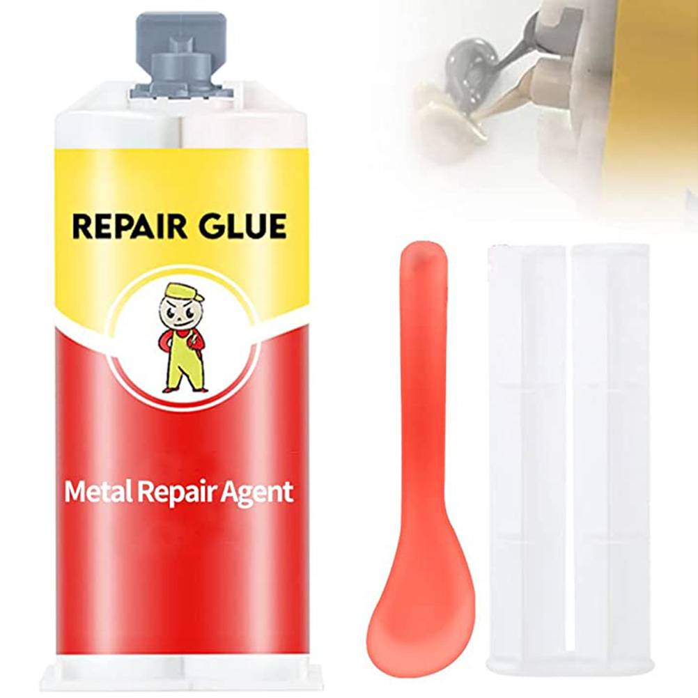 1 Flasche Gießereikleber, Ab-klebstoff, Metallreparaturmittel, Ölleckreparaturmittel, Rissreparaturmittel, Sandlochschweißmittel, Metallreparaturmittel -