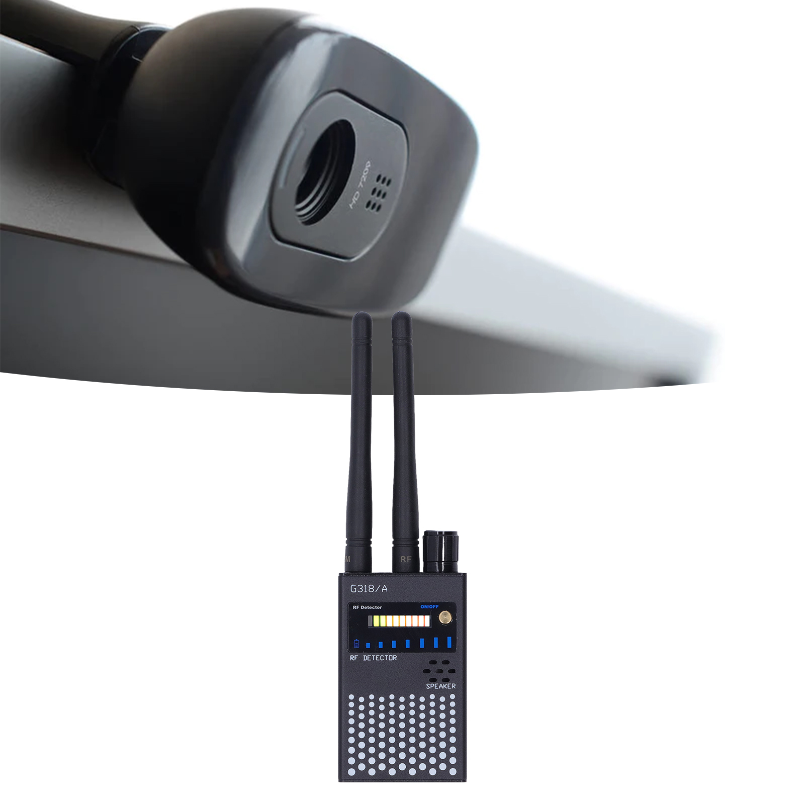 G318/a Dual-antennen-kameradetektor, Gps-ortungsdetektor