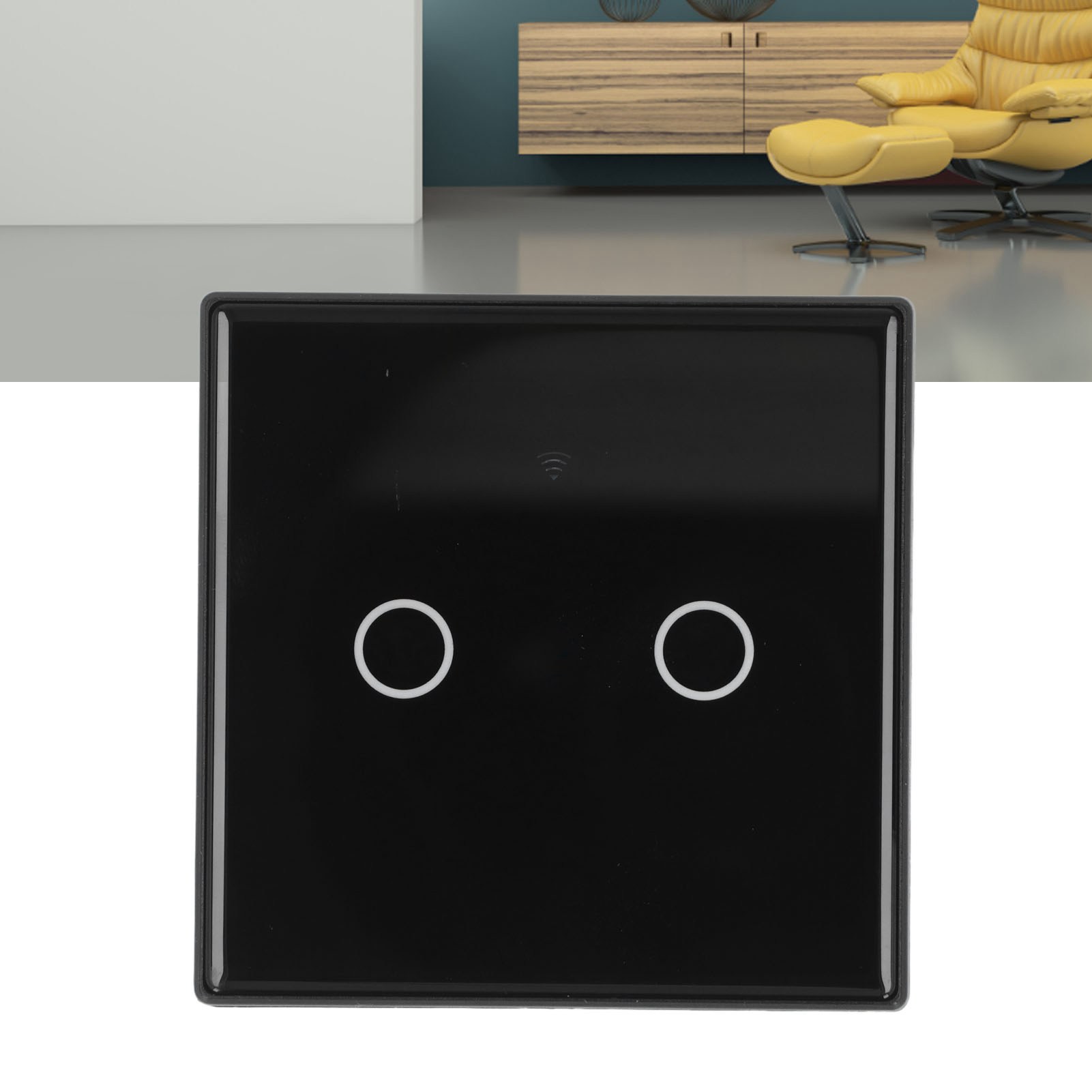 Intelligentes Drahtloses Lichtsteuerpanel, Wlan-smart-schalter, Berührungsschalter, Alexa-sprachsteuerung, 100–250 V