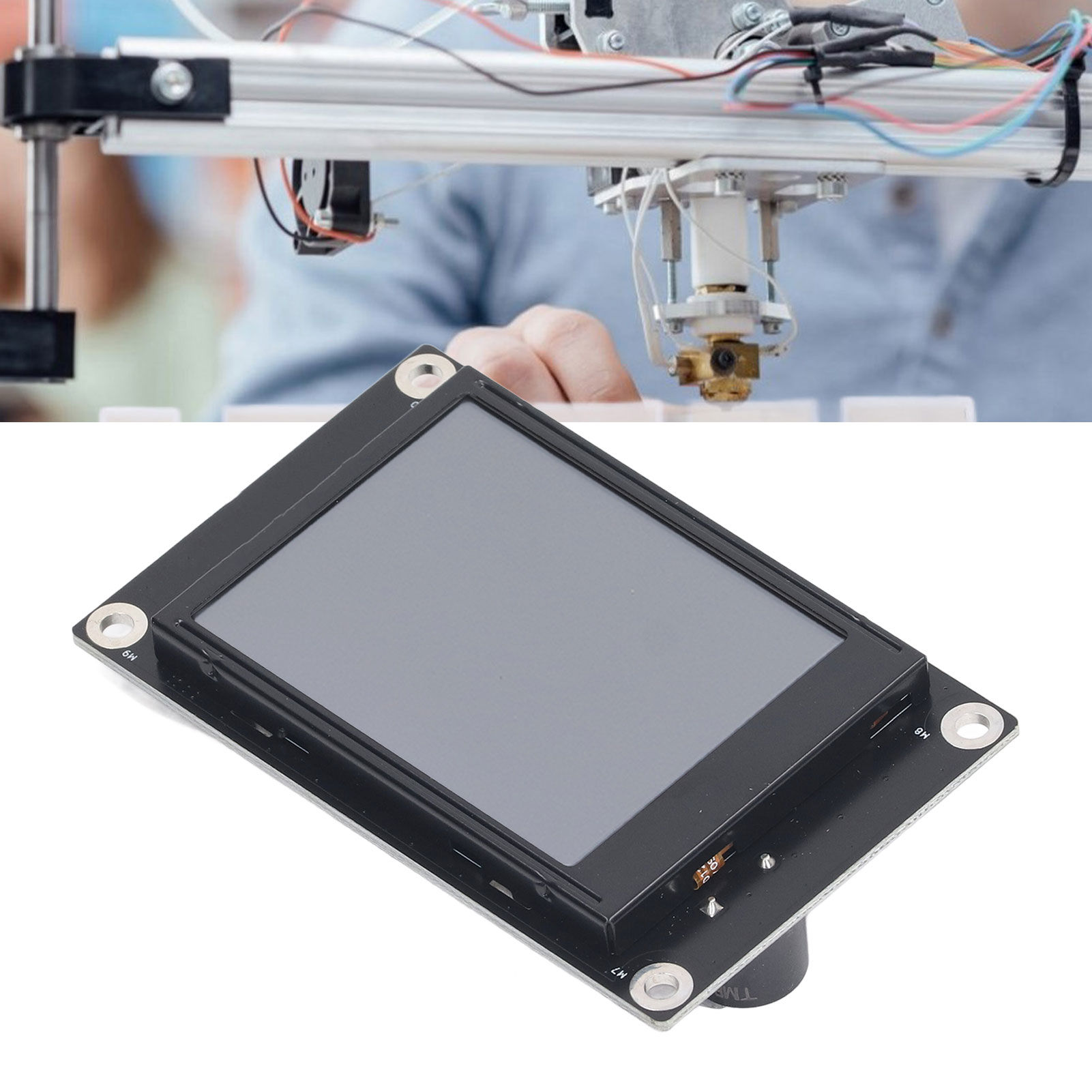 Mks Dlc32 V2.1 Motherboard Für 12-24vdc Lasergravurmaschinen, Offline-steuerung, 32-bit-wlan, Mit 2,4-zoll-ts24-r V2.1-touchscreen, Diy-desktop-lasergravurmaschine, Ts24-r V2.1 Universalbildschirm.