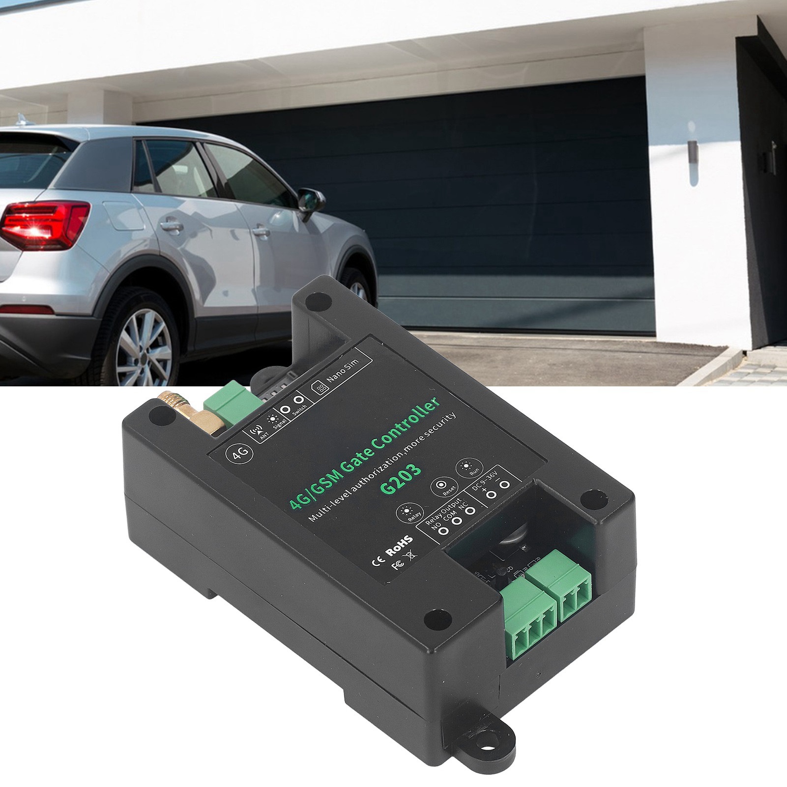 Der Gsm-zutrittscontroller/türöffner G203 Unterstützt 3g/4g-fernsteuerung, Fernneustart Und Fernreset.