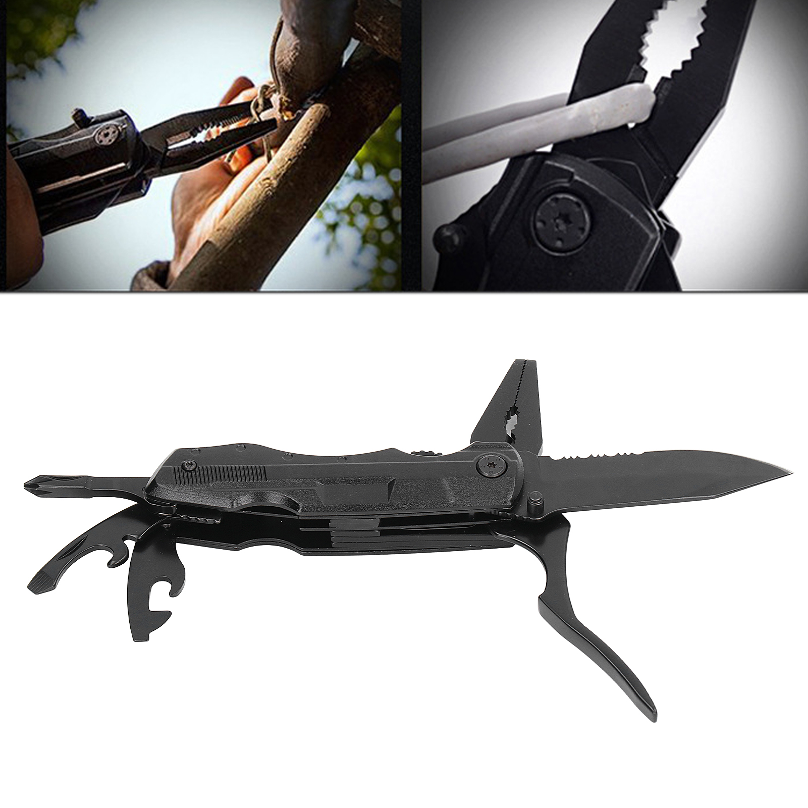 Tragbares Taschen-multitool, Mehrklingenzange, Multifunktions-klappzange