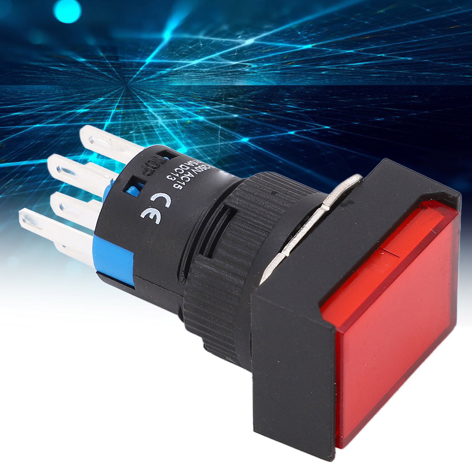 12v Ac/dc Industrie-drucktaster Bem-la16-22d-jr