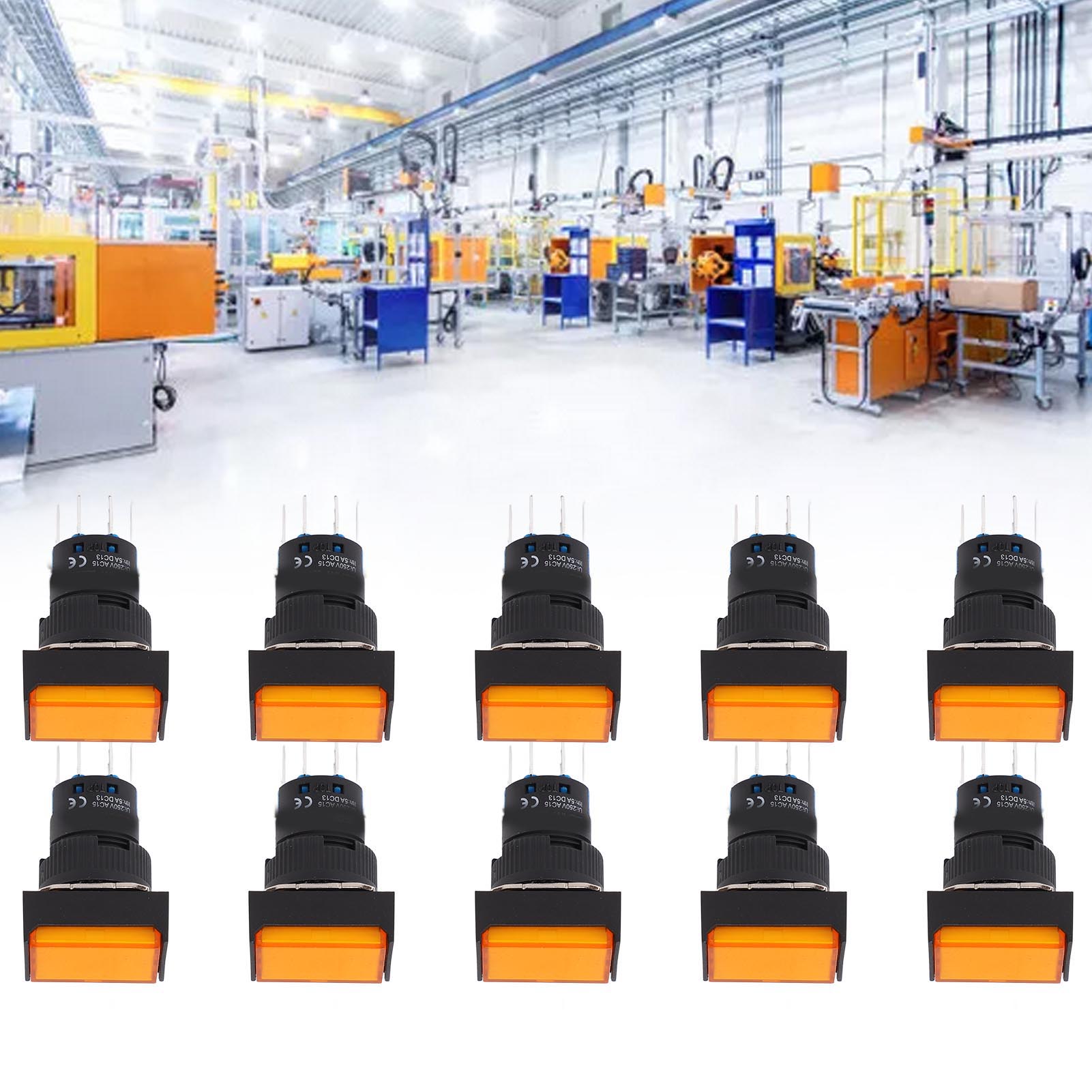 Industrieller 24-v-drucktaster Mit Selbstverriegelungsfunktion - Bem-la16-22d-jy