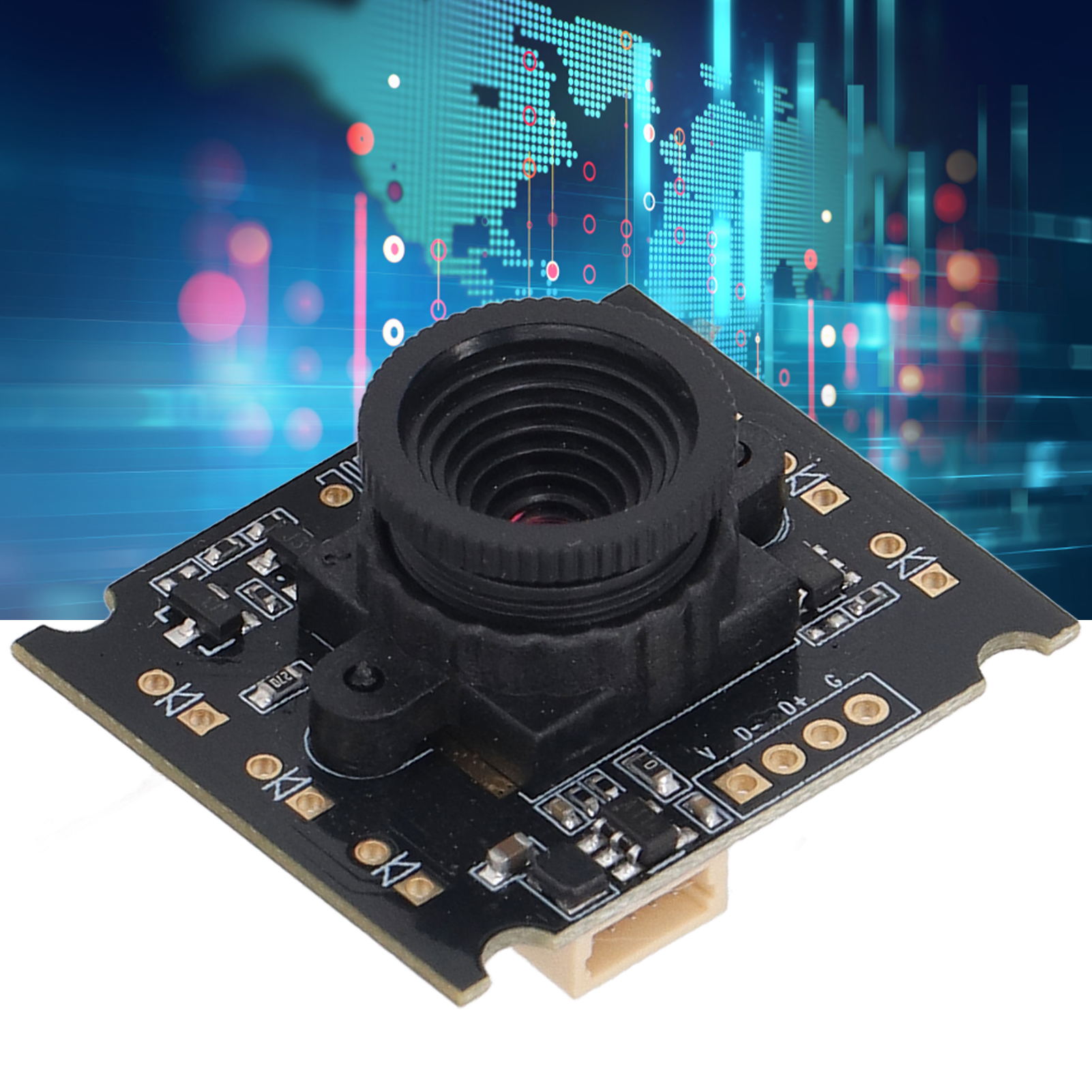 Industrielles Gerätemodul Mit 2 Megapixeln Und 1080phd-auflösung, Festes Manuelles Fokus-kameramodul Ohne Verzerrung.