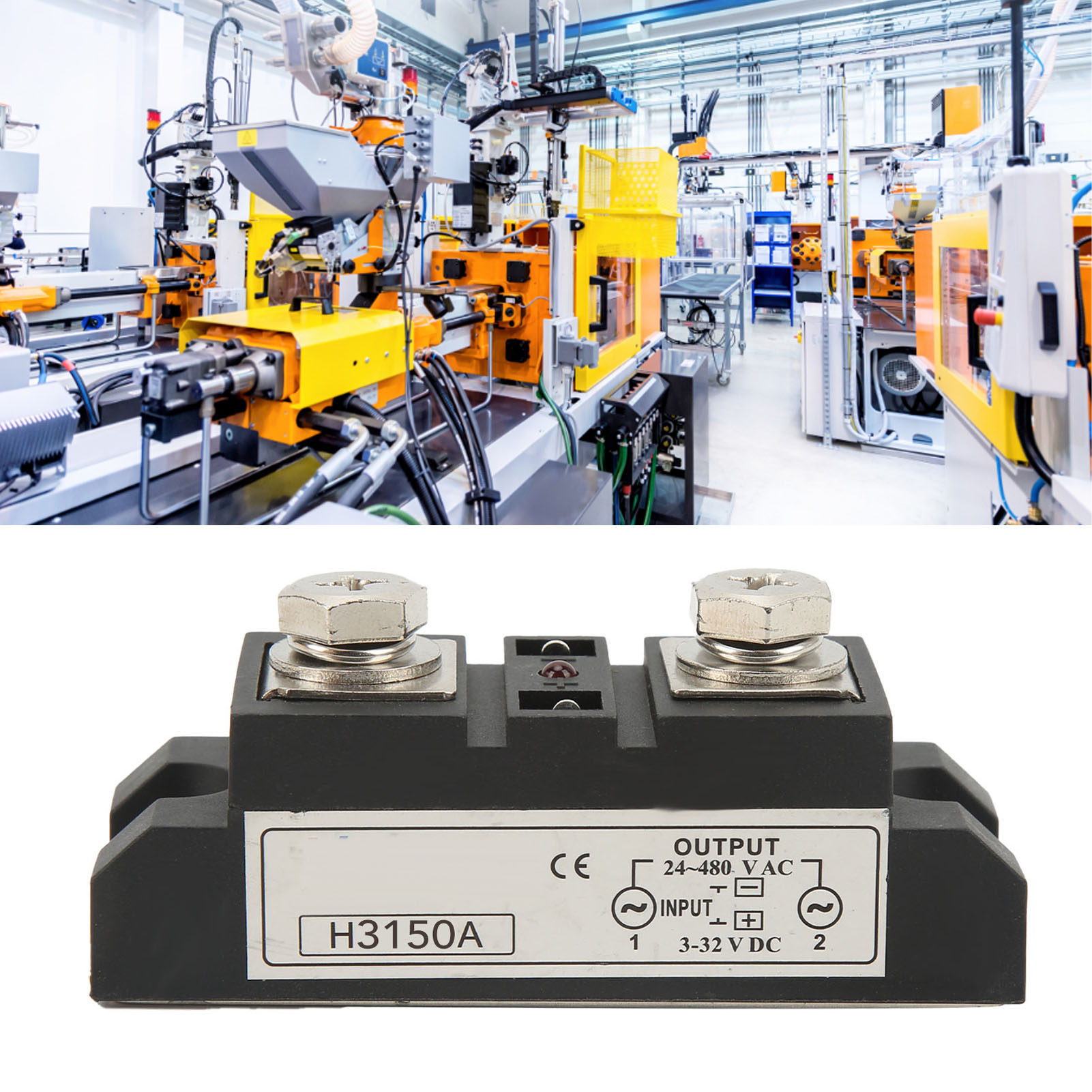 Industrielles Halbleiterrelais H3150a Dc-ac 150 A Mit Geringem Stromverbrauch