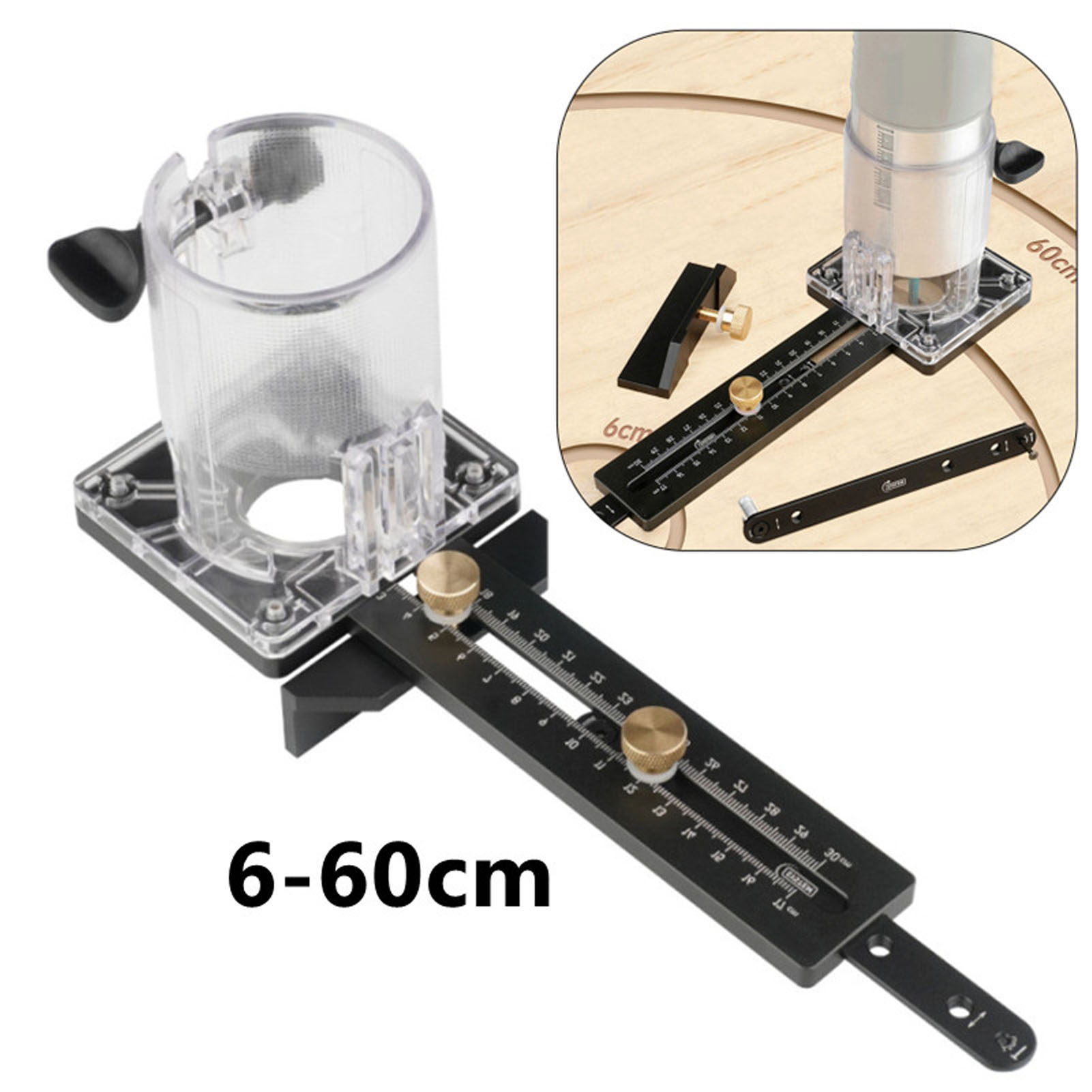 Neue Bearbeitungsmaschine, Cnc-gefräster Rundlochöffner Aus Aluminiumlegierung Für Gitarrenlautsprecher