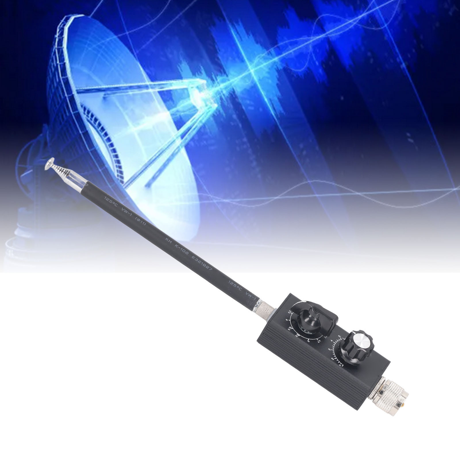 Qrp 20w Kurzwellen-hochfrequenzantenne, Abgestimmte Vollbandantenne, 3,5-470 Mhz, Mit M4-stecker.