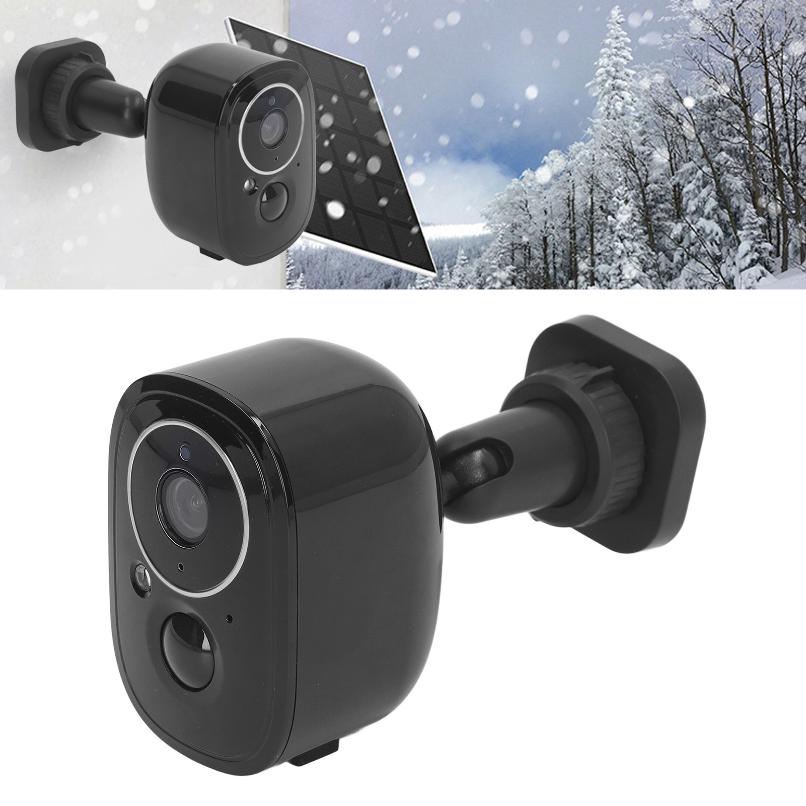 3-megapixel-wlan-außenkamera Mit Pir-sensor, Solarbetrieb Und Hochauflösender Nachtsicht