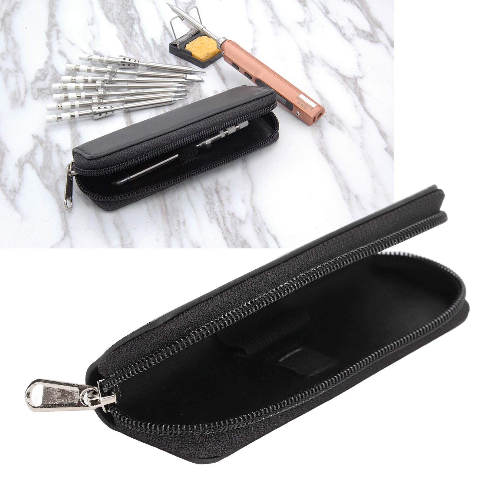 Tragbare Werkzeugtasche Aus Pu Mit Reißverschluss, Ts100 Werkzeugtasche, Aufbewahrungstasche Kompatibel Mit Den Modellen Ts80p, Ts100 Und Dt71