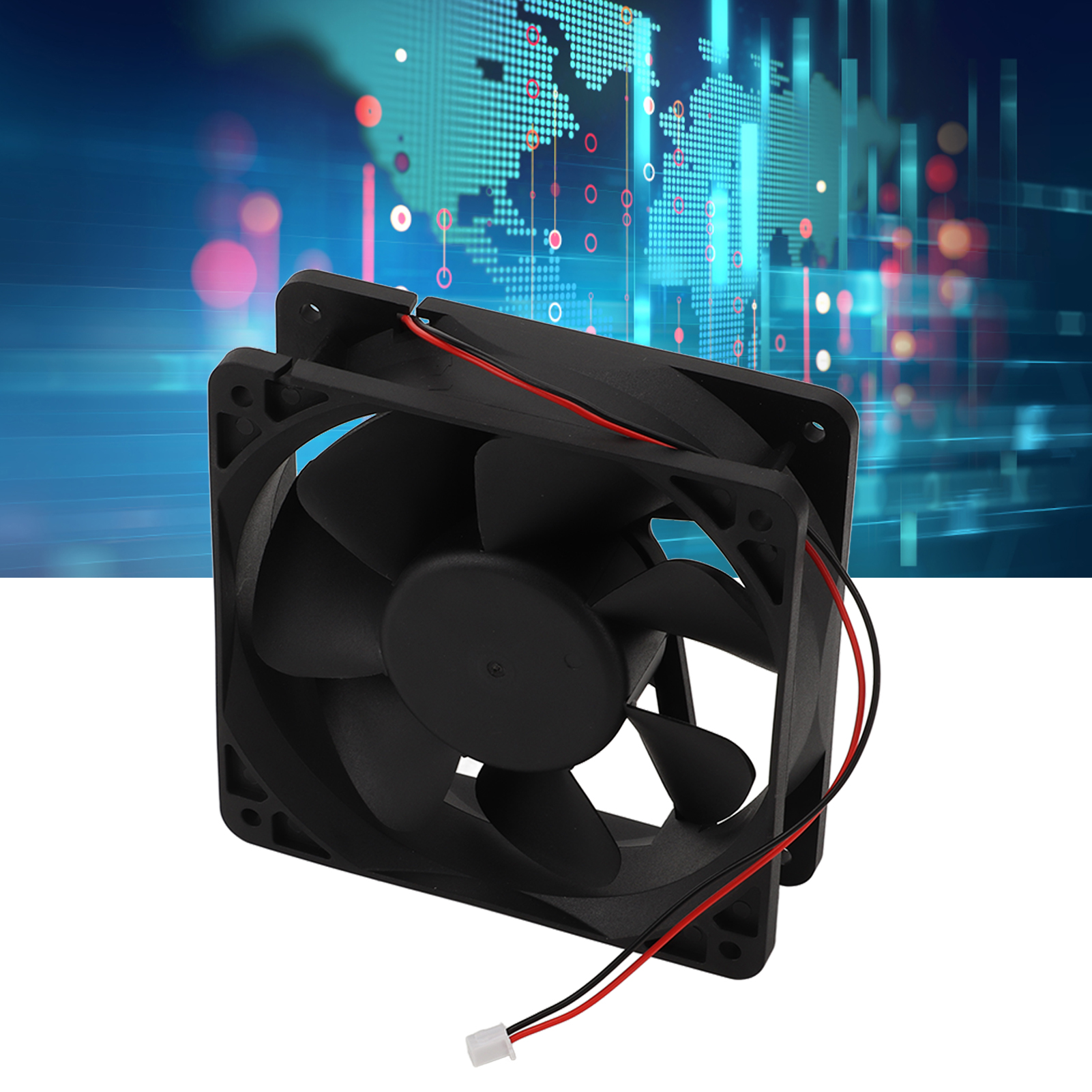 Berm 12038 Axiallüfter, Hochleistungs-abluftlüfter Für Industrielle Schaltschränke, 24 V Dc