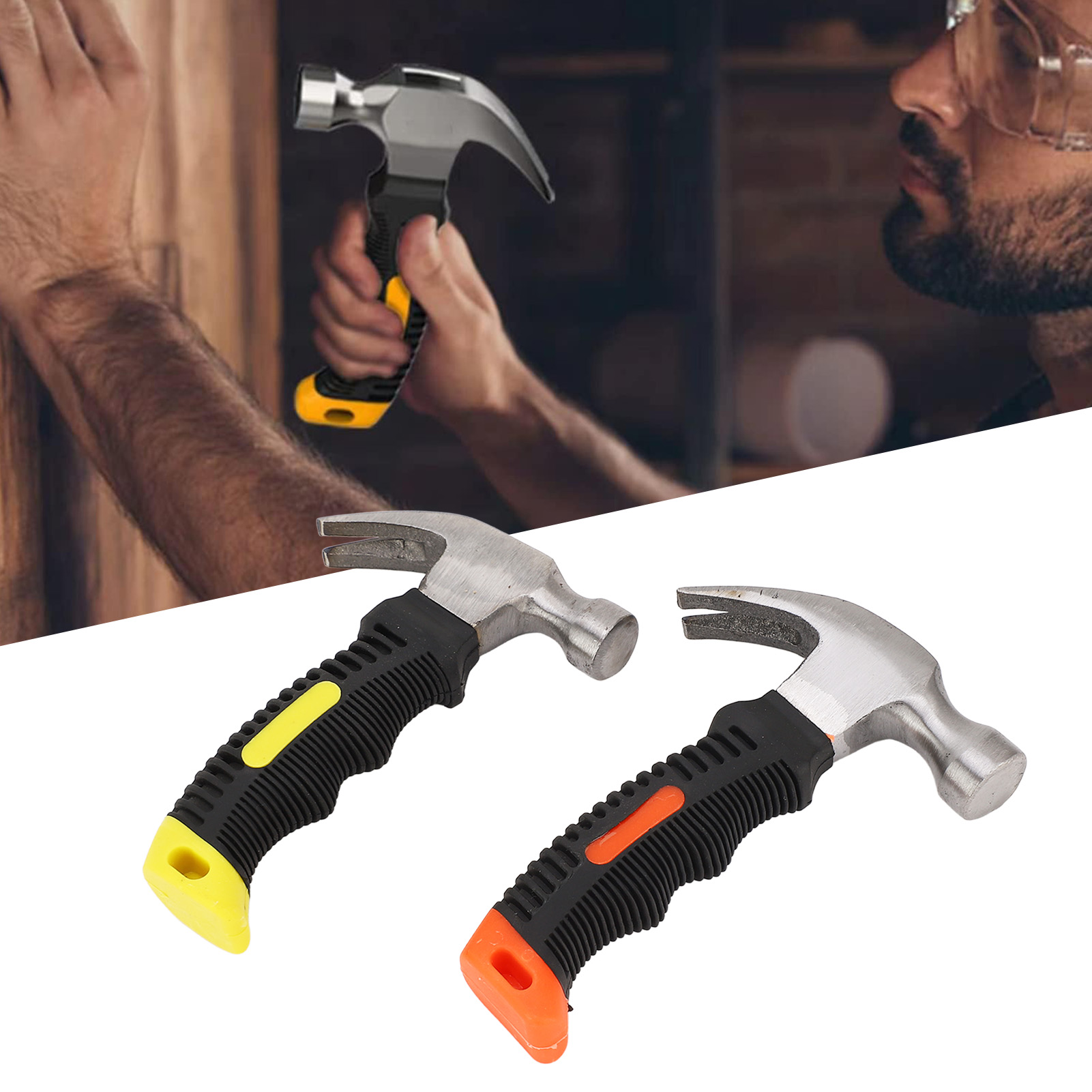 Mini-klauenhammer, Kurzer Griff, Multifunktionaler Montagehammer