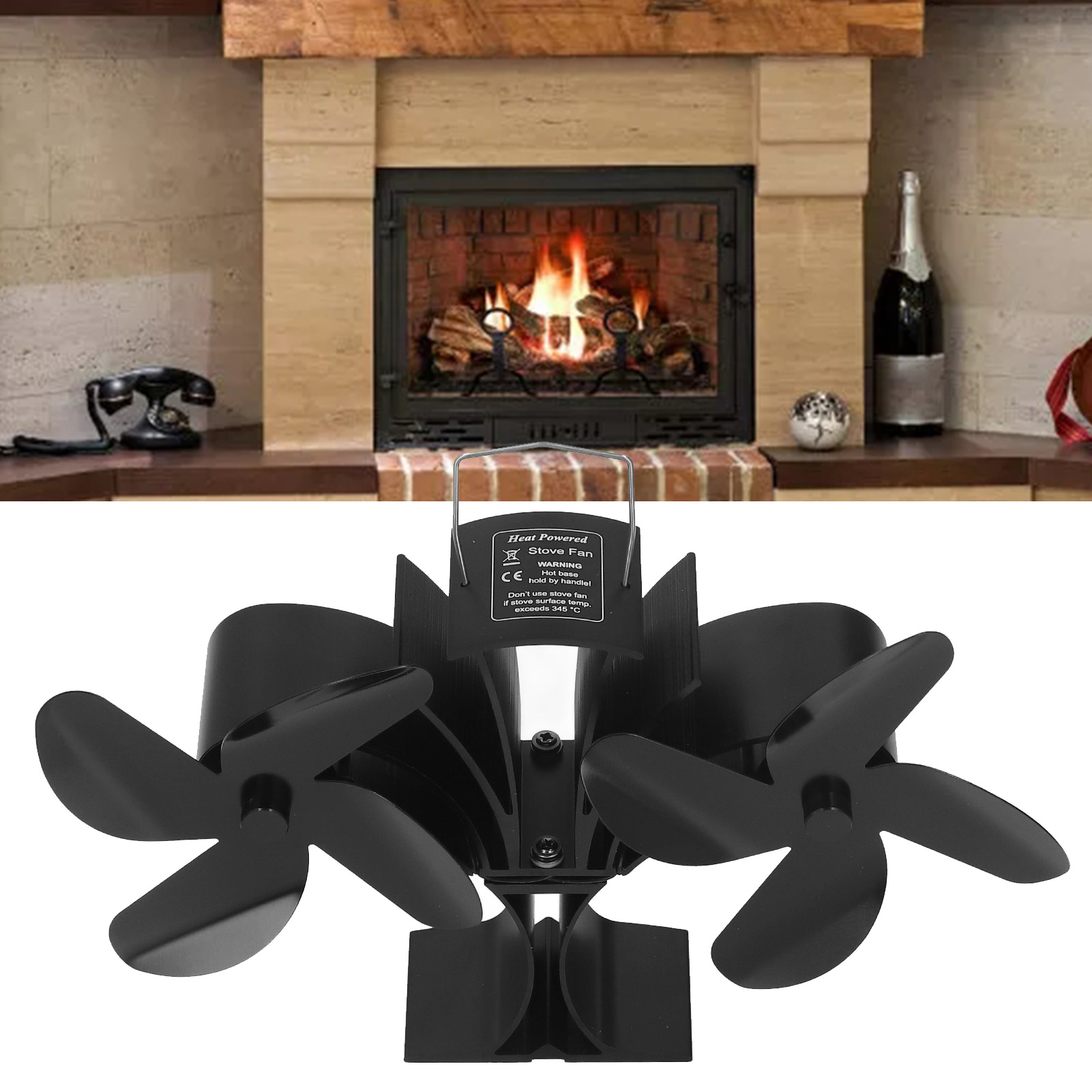 Kaminventilator, Wärmeventilator