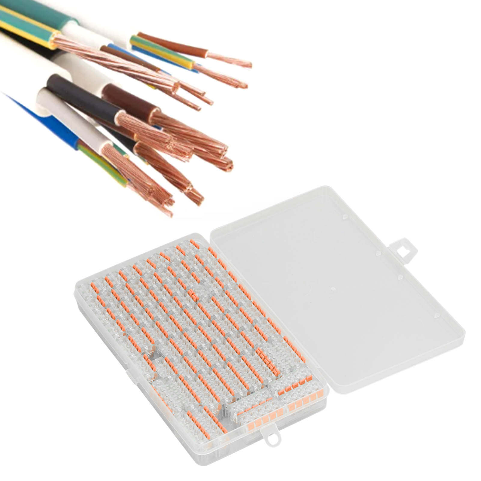 75 Stück Pro Packung Mini-schnellanschlussklemmen Für Leuchten, Drahtverbinder, Hebelmuttern, Drahtverbinder, Inline-drahtverbinder, Elektrische Verbinder Für Schnellkupplungsklemmen, Rot.