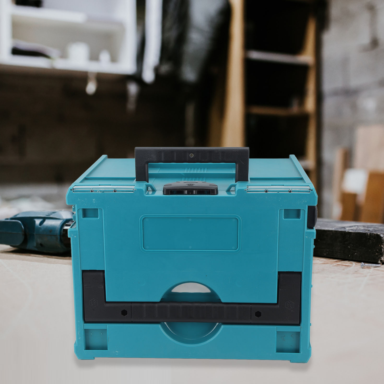 Multifunktionale Modulare Aufbewahrungsbox F4, Tragbare Werkzeugablage, Ideal Für Heimwerker Und Garagen, Aufbewahrungsbox Für Hardware.