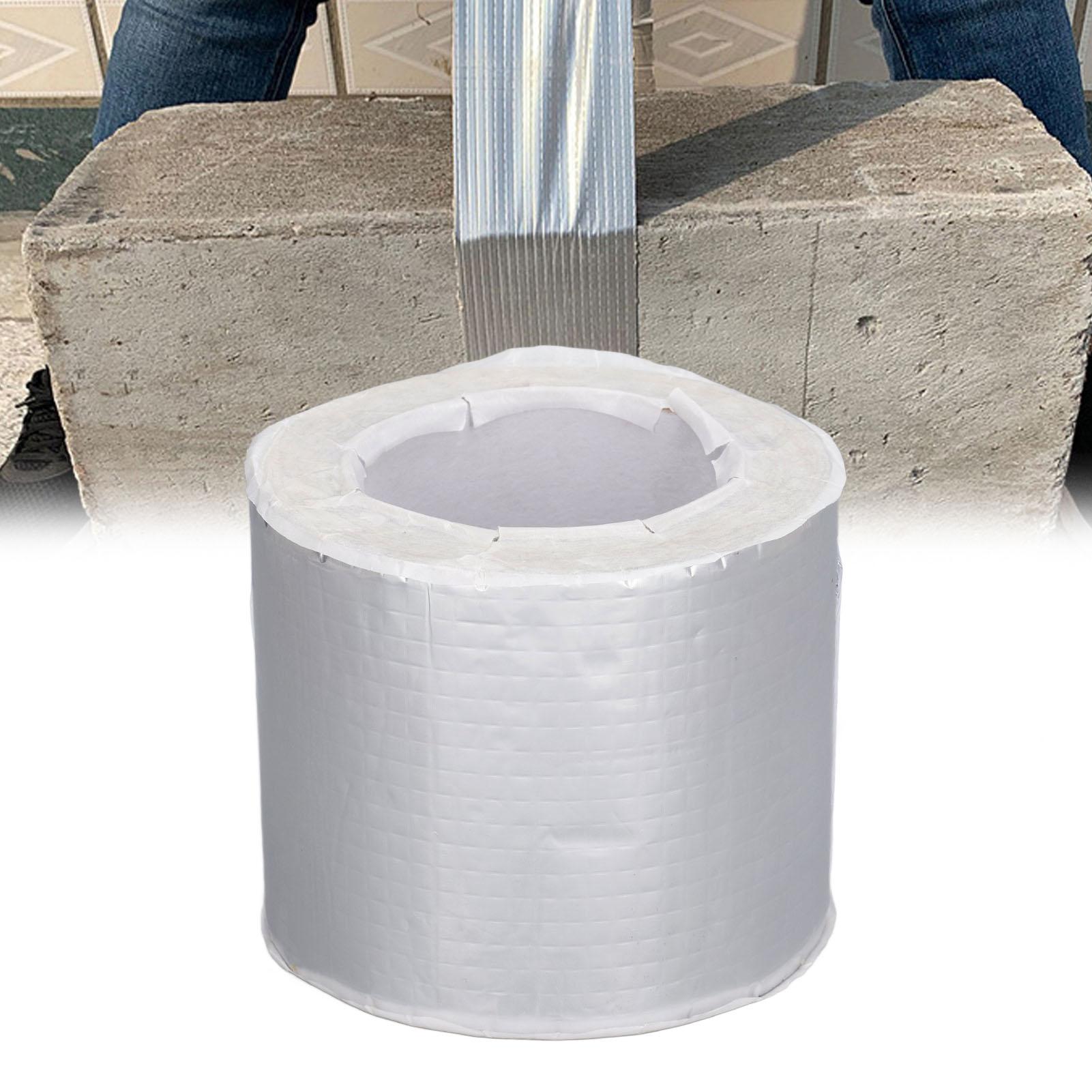 Mm X 100 Mm X 5 M Aluminiumfolien-butylband Für Abdichtung, Leckreparatur Und Umweltfreundliche Abdichtung.