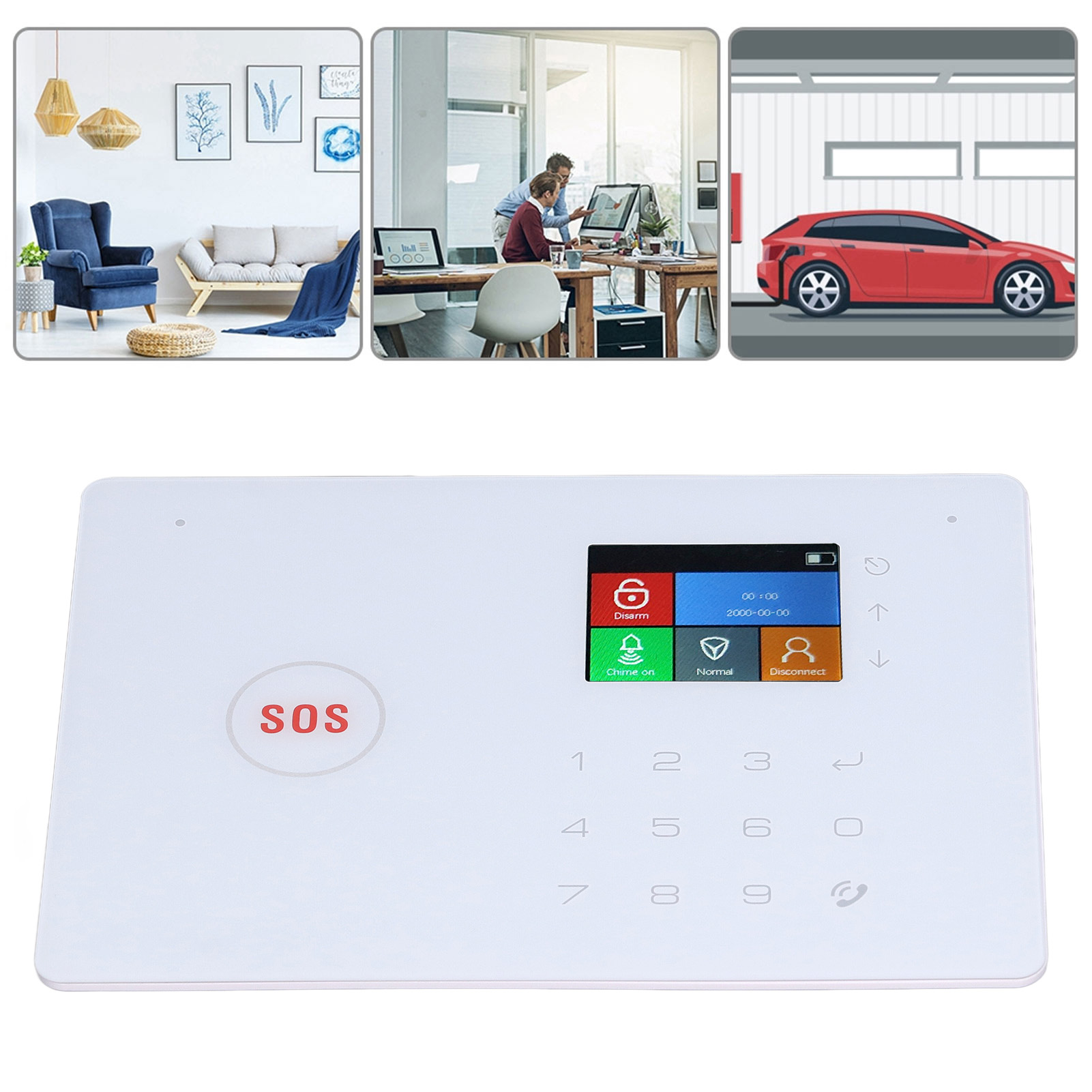 Gsm+wlan-alarmsystem, Diebstahlalarm, Europäischer Standard