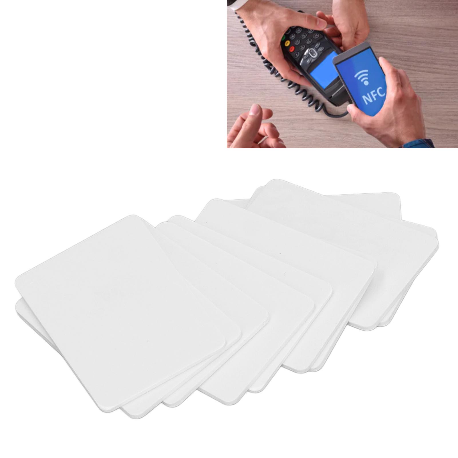 Quadratische Nfc-215-karte, Nfc-chip, Nfc-tag. Wiederbeschreibbarer Tag, Kompatibel Mit Amiibo Tagmo Und Nfc-fähigen Smartphones Und Geräten.
