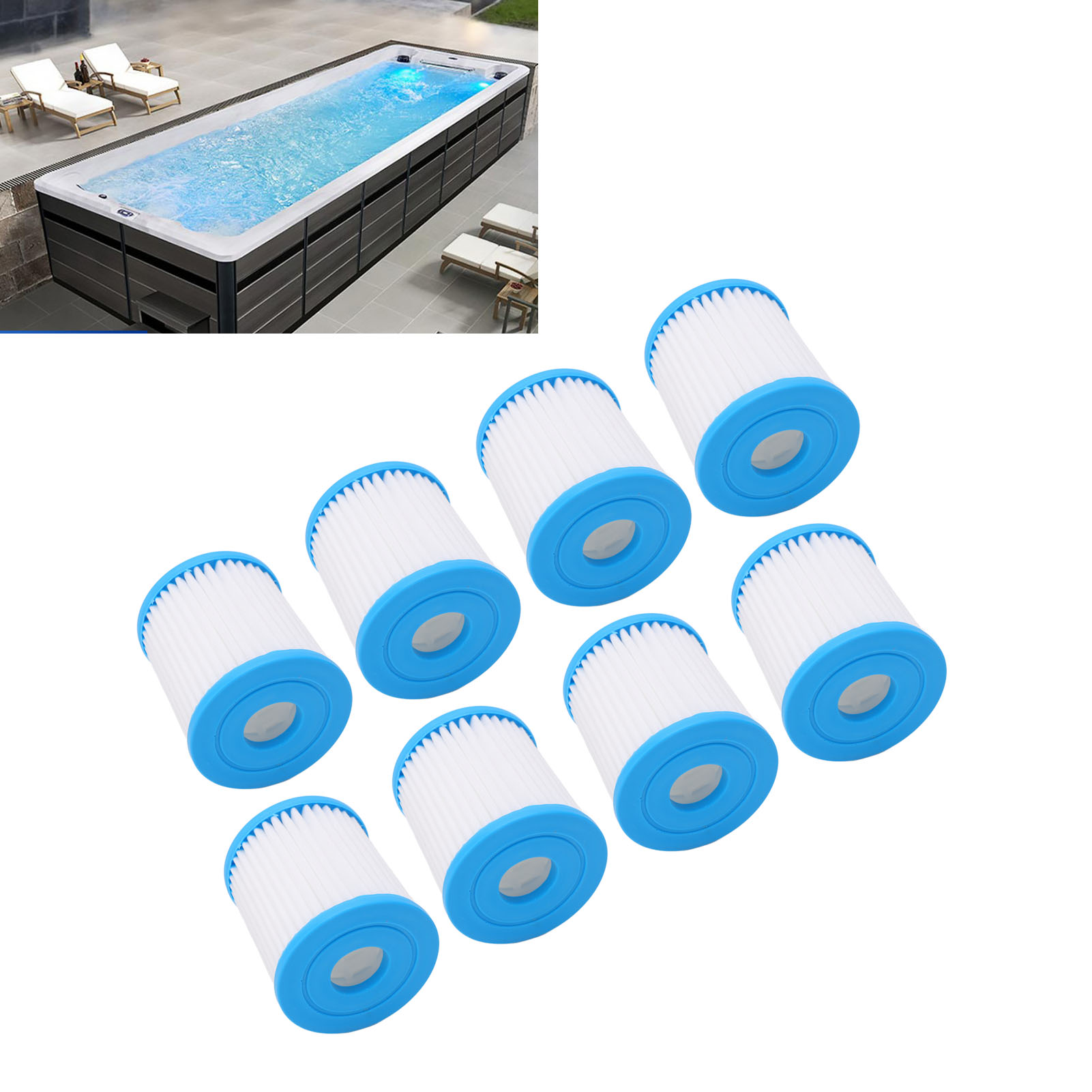 Das Filterelement Φ78φ28h90 Ist Für Bestway I Und Intex E Filter Geeignet.