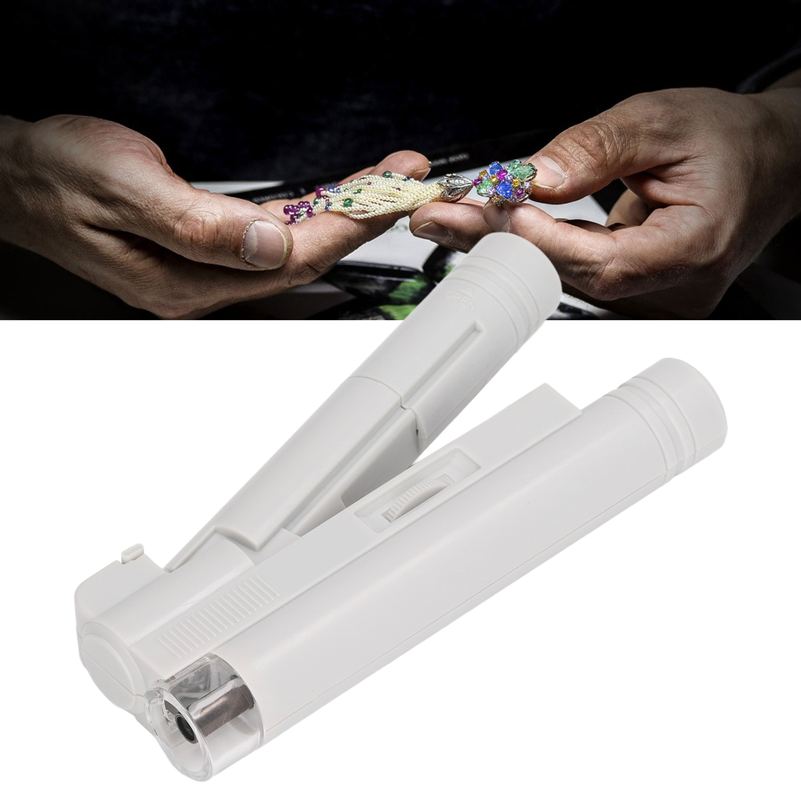 Mg10085-1 150x Doppelrohr-messmikroskop Mit Led-lampe