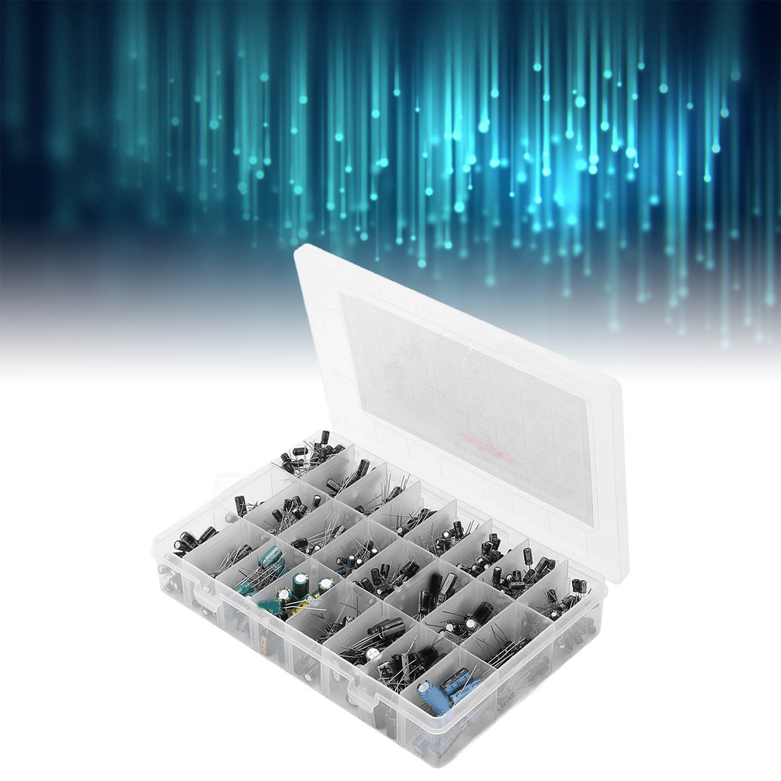 24 Verschiedene Arten Von Elektrolytkondensatoren, Von 0,1 Μf Bis 1000 Μf