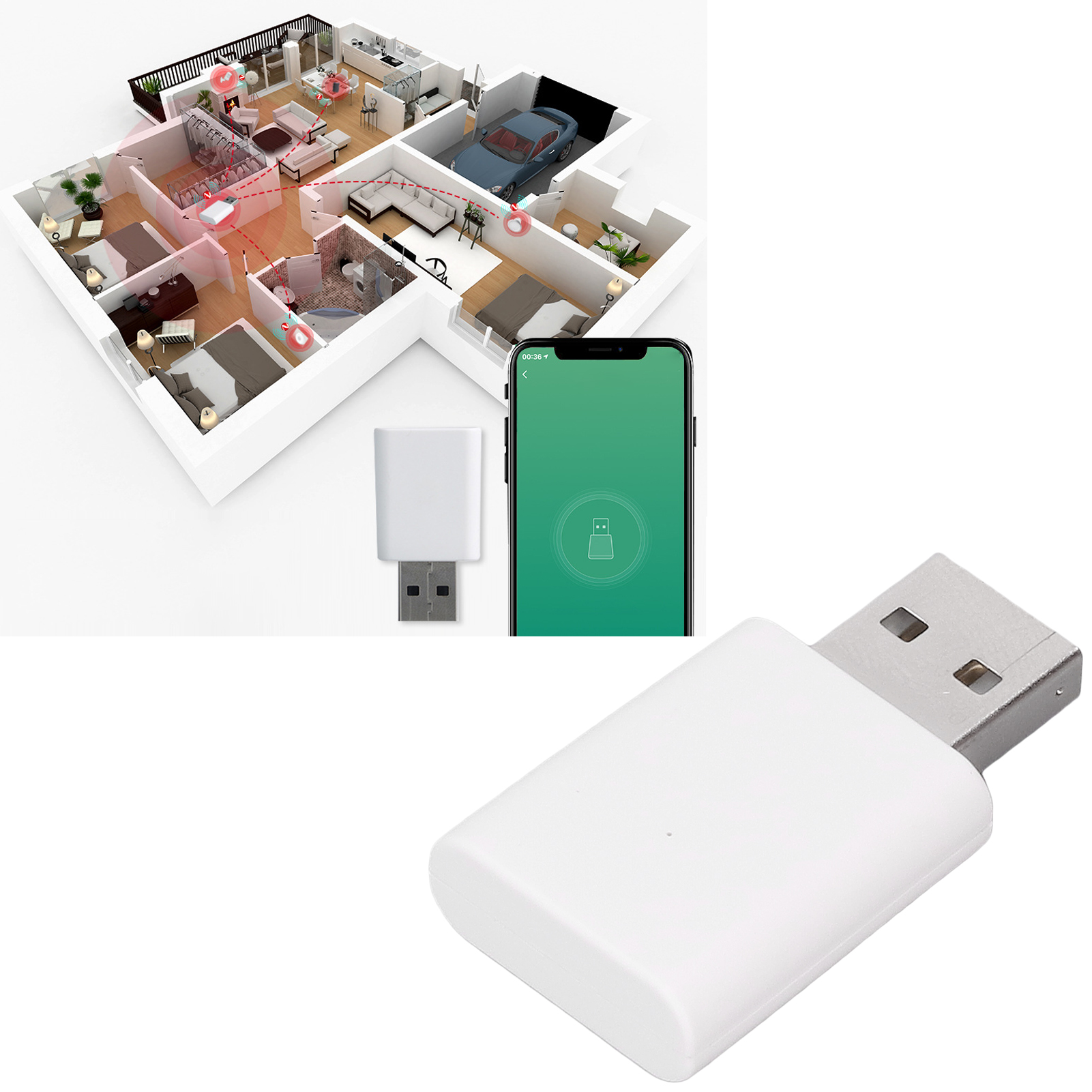 Jmrp01 Graffiti Zigbee Smart Gateway Repeater Usb Gateway Signalverstärker Zigbee Gateway Stabilisator